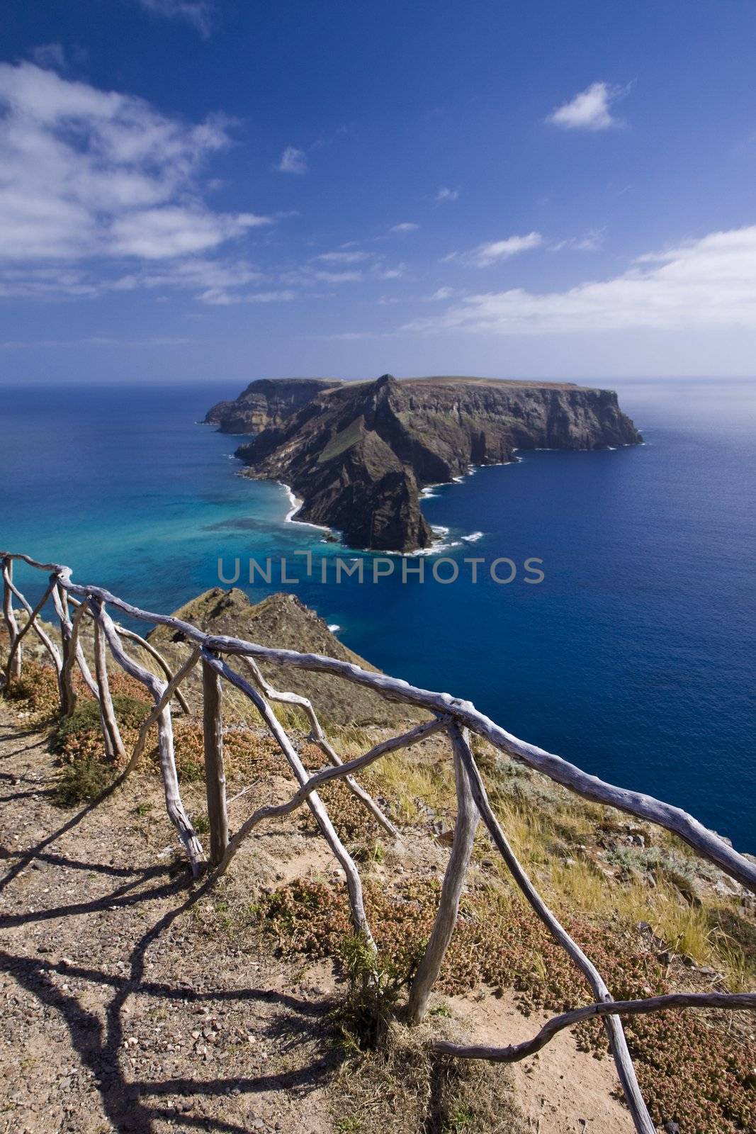 Ilheu da Cal, Porto Santo, Madeira islands in Portugal