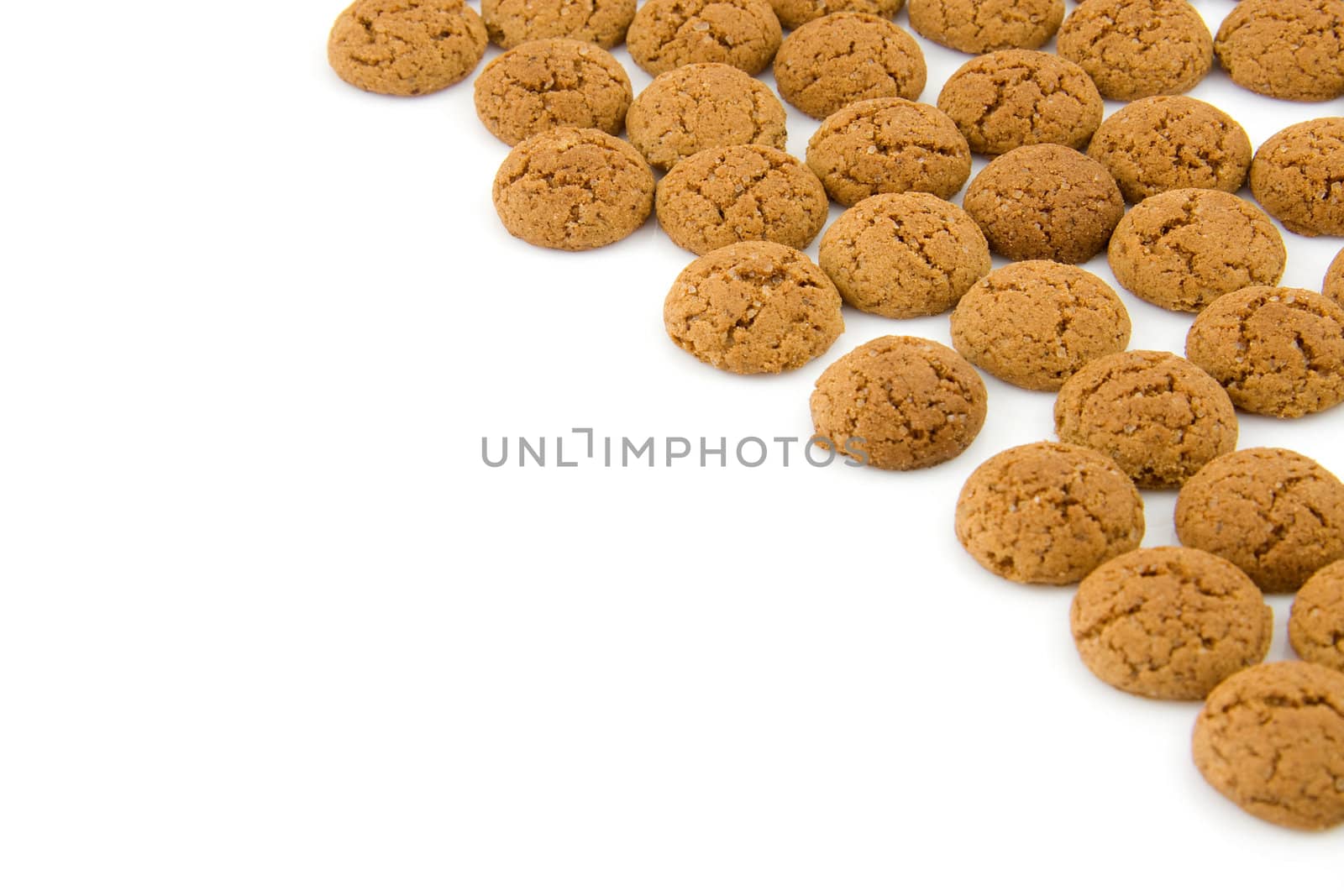 pepernoten (ginger nuts) sweets for typical Dutch festivity at 5 december. With room for text