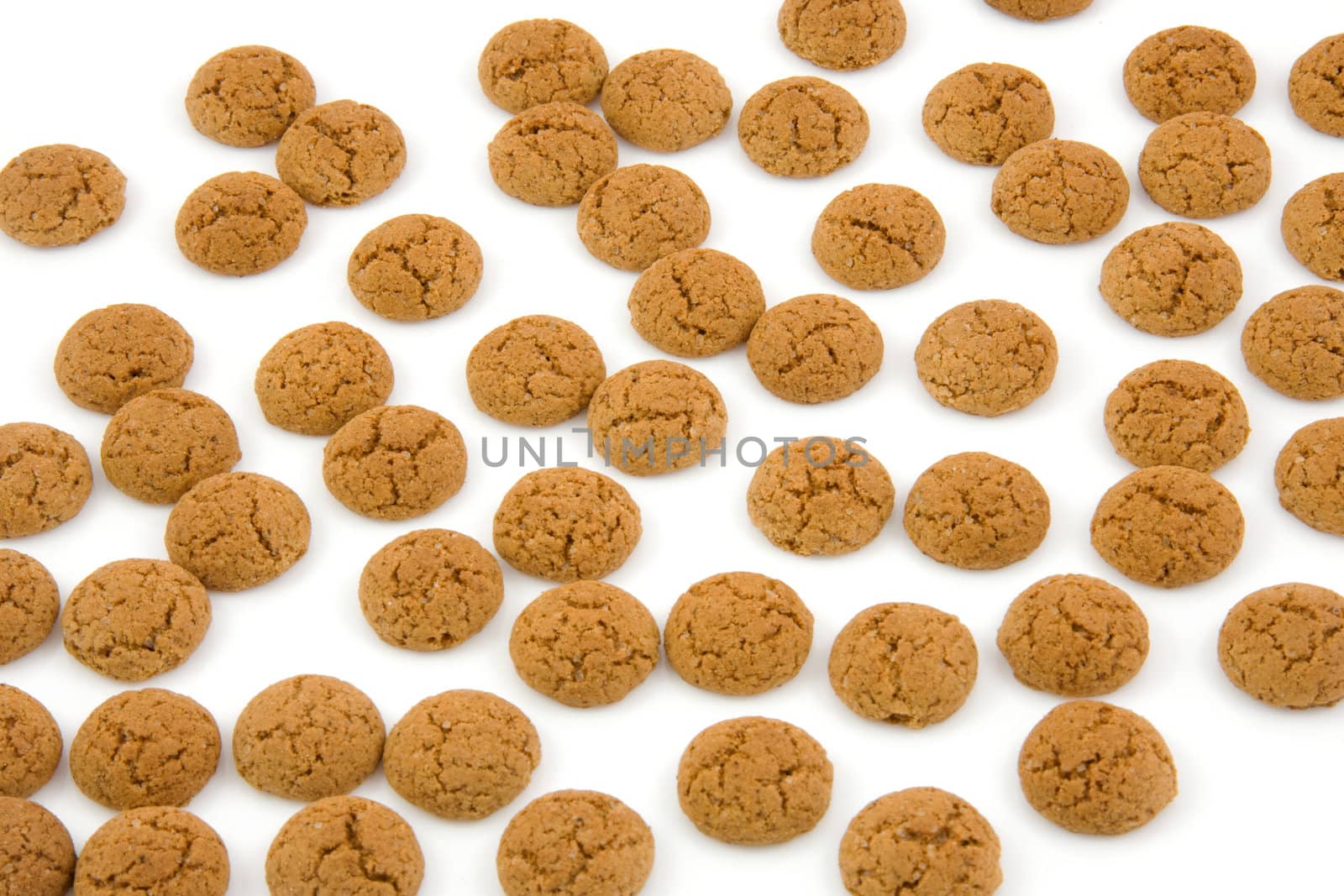 pepernoten (ginger nuts) sweets for typical Dutch festivity at 5 december