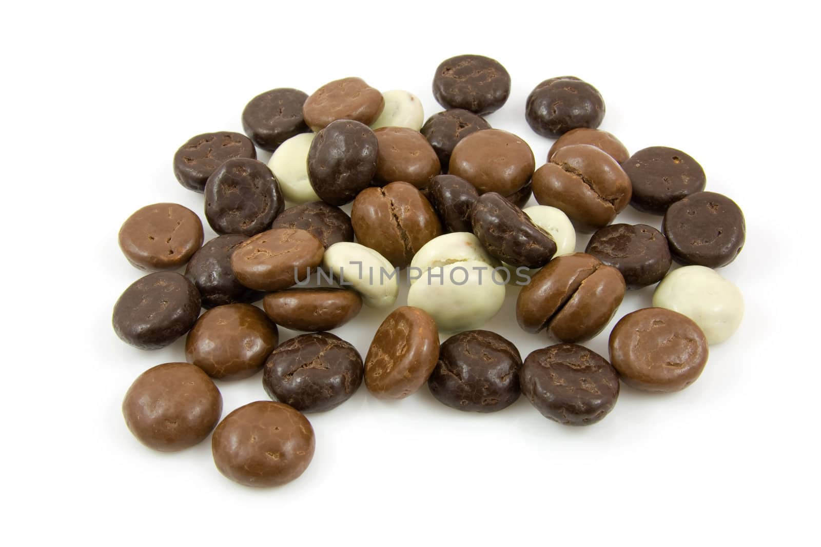Chocolate gingernuts, als known as papernoten. A typical dutch tradition in december.