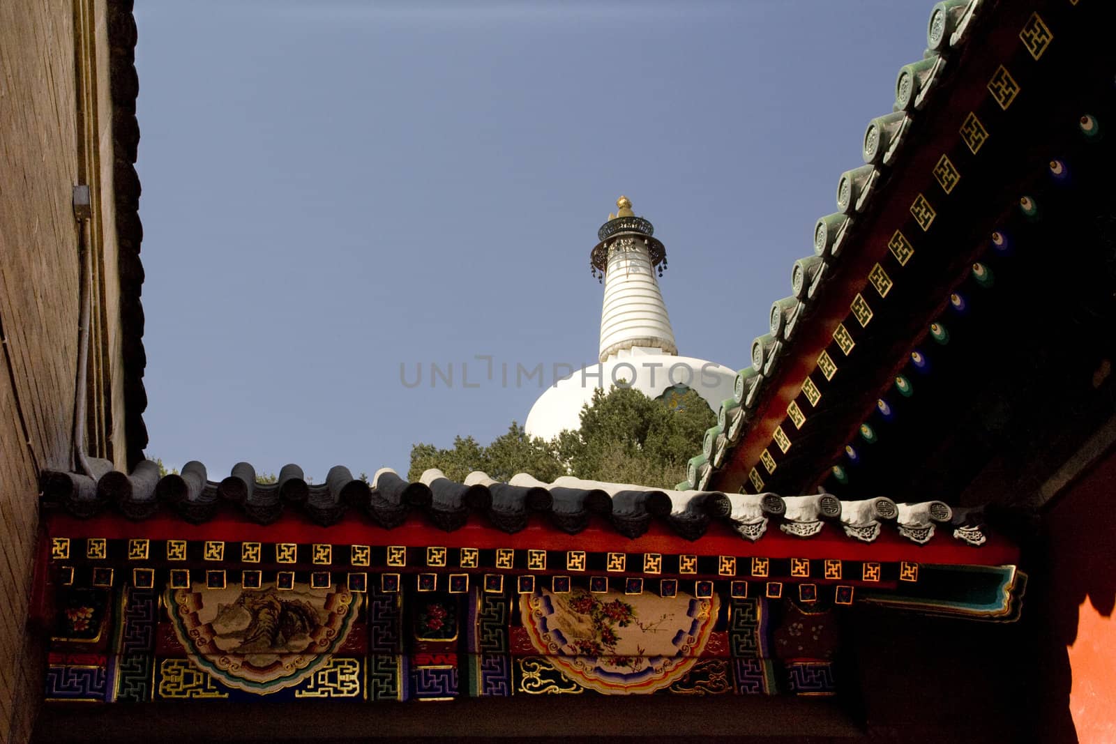 Beihai Park Stupa Beijing, China by bill_perry