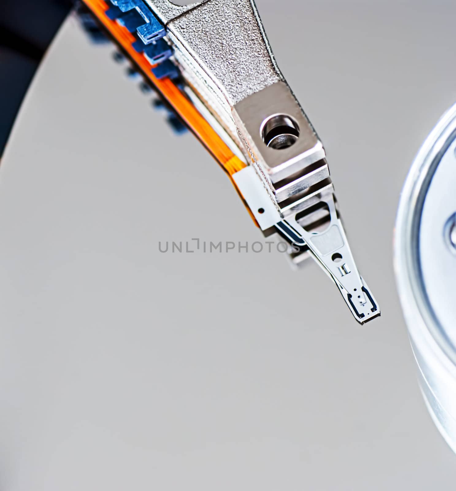 hard disk drive detail by Zhukow