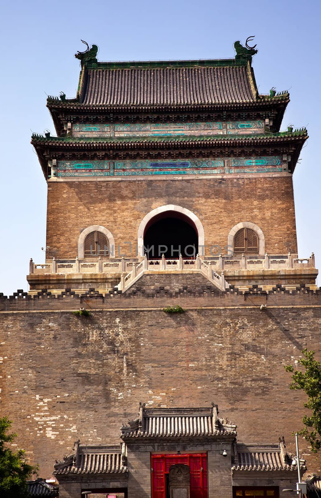 Stone Bell Tower Beijing China by bill_perry