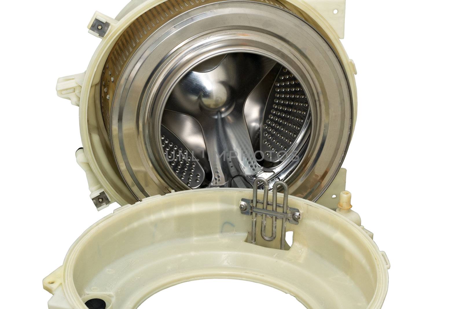 Steel drum of a washing machine. by ekipaj
