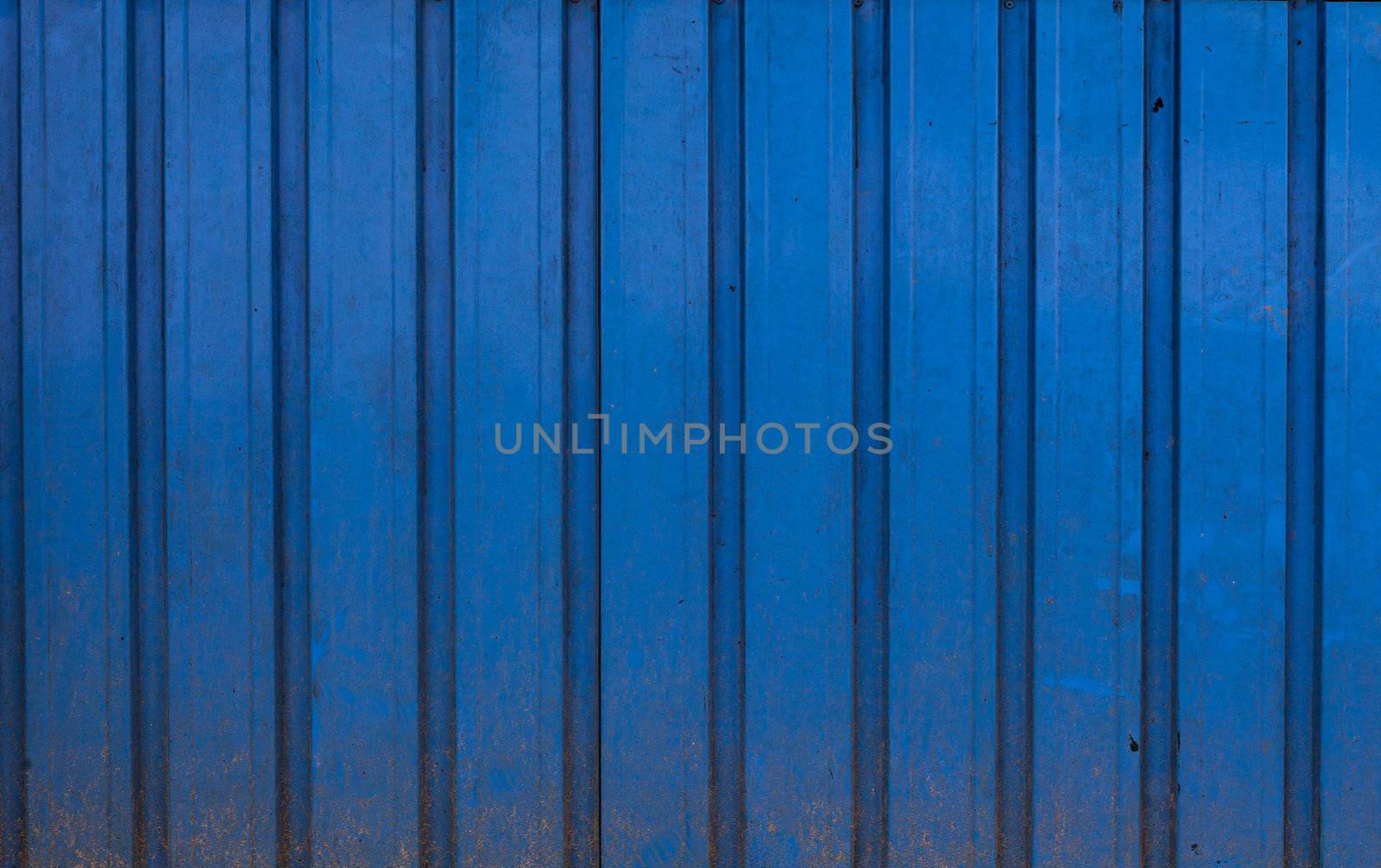 Real Blue, Metal, Dirty and Damaged Background by Klemen