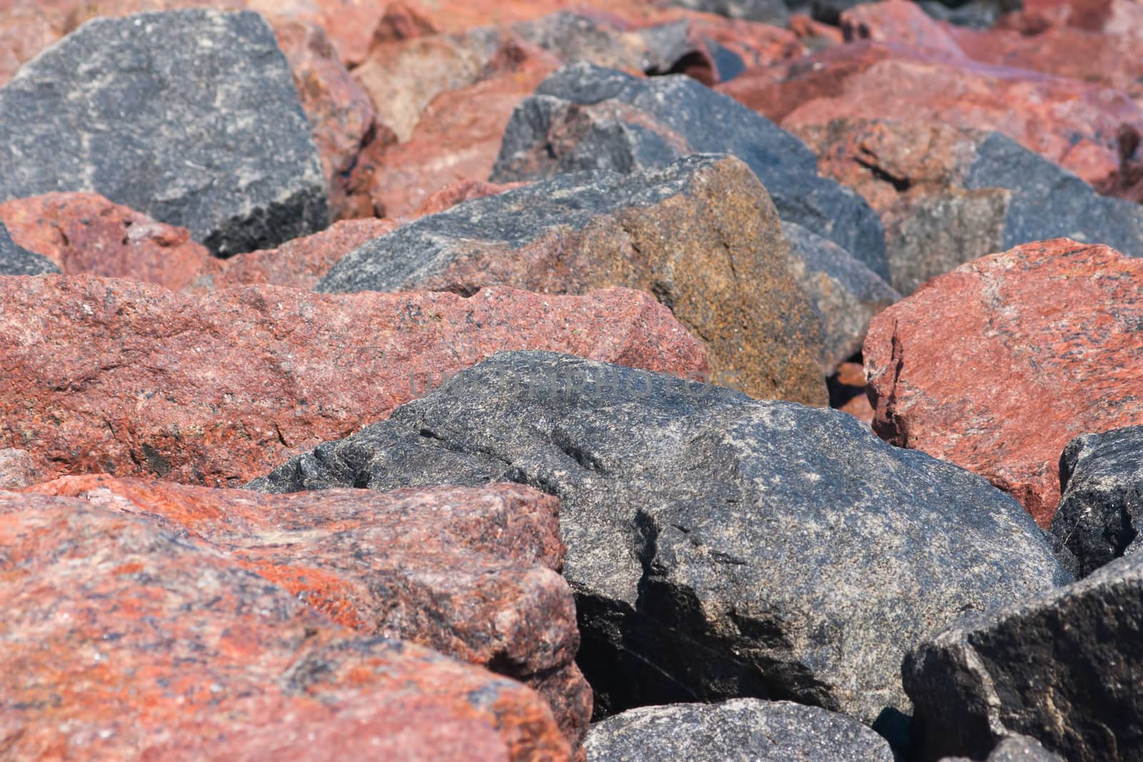 weathered rubble stone background by Zhukow