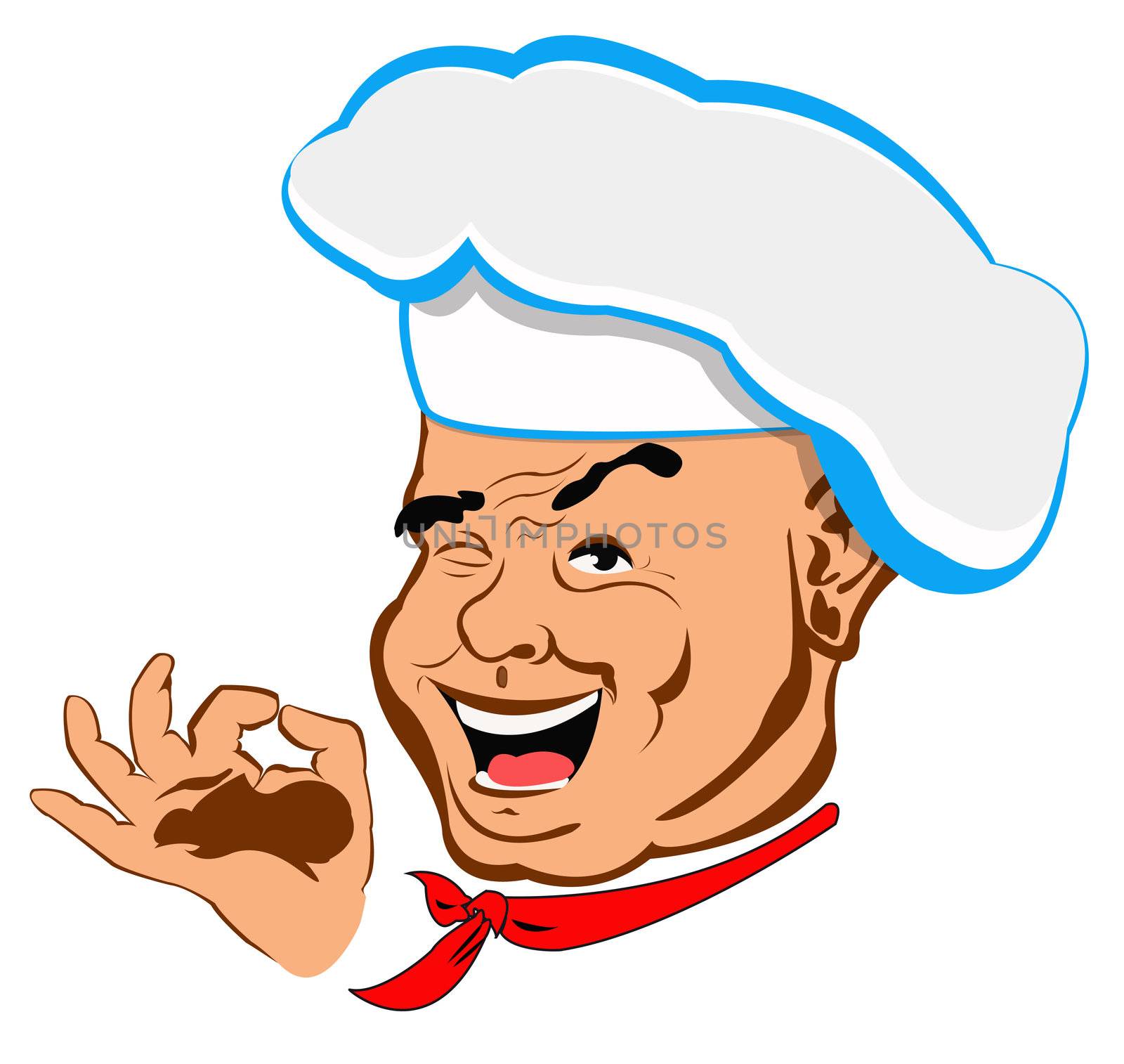 Happy joyful Chef by sergey150770SV