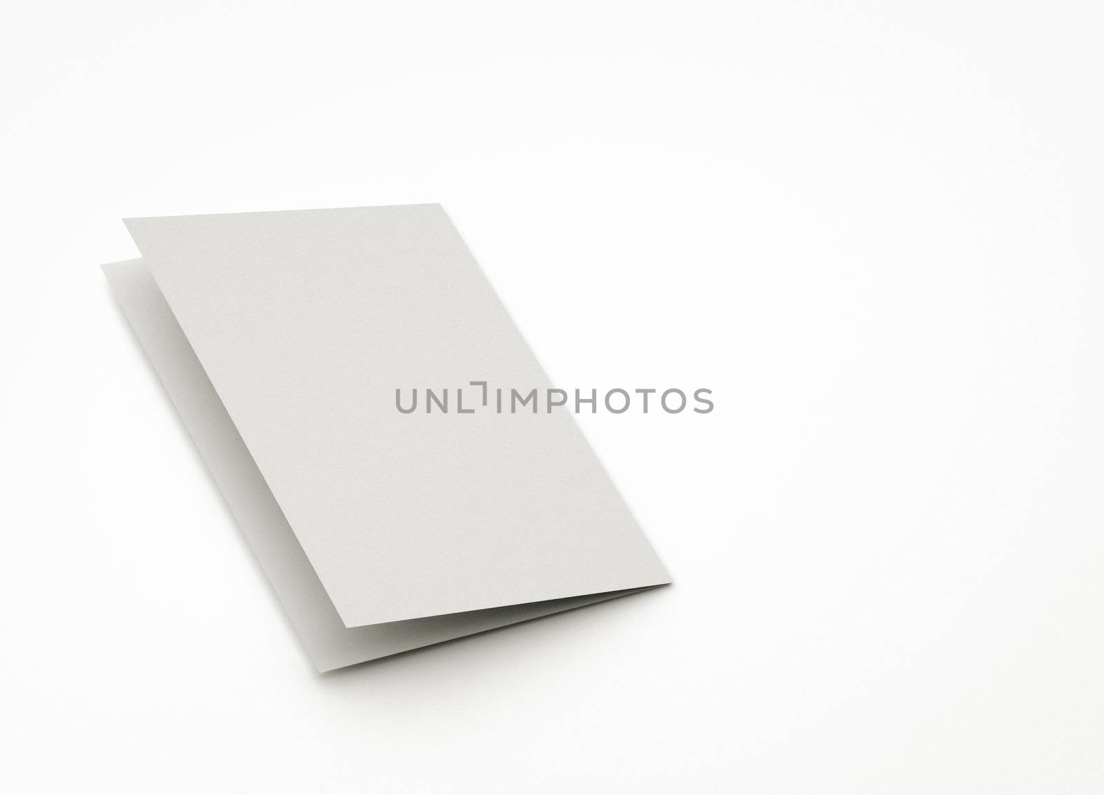 blank card, to replace message or image on cover.