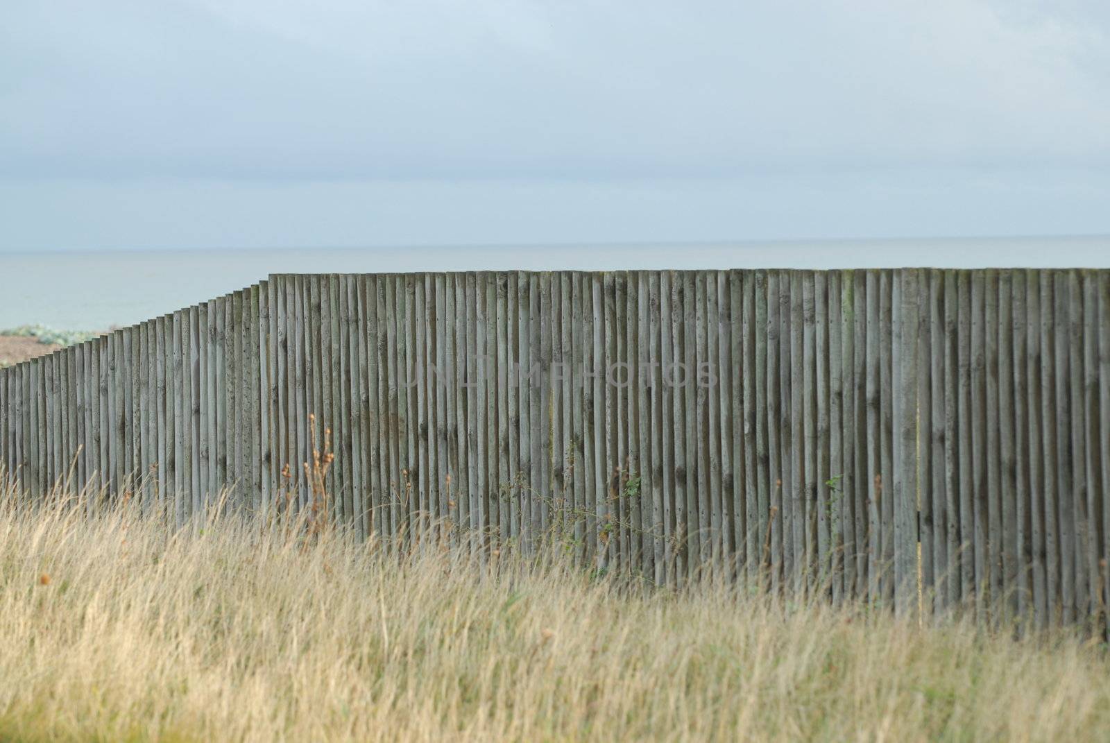 Fence by the seaside