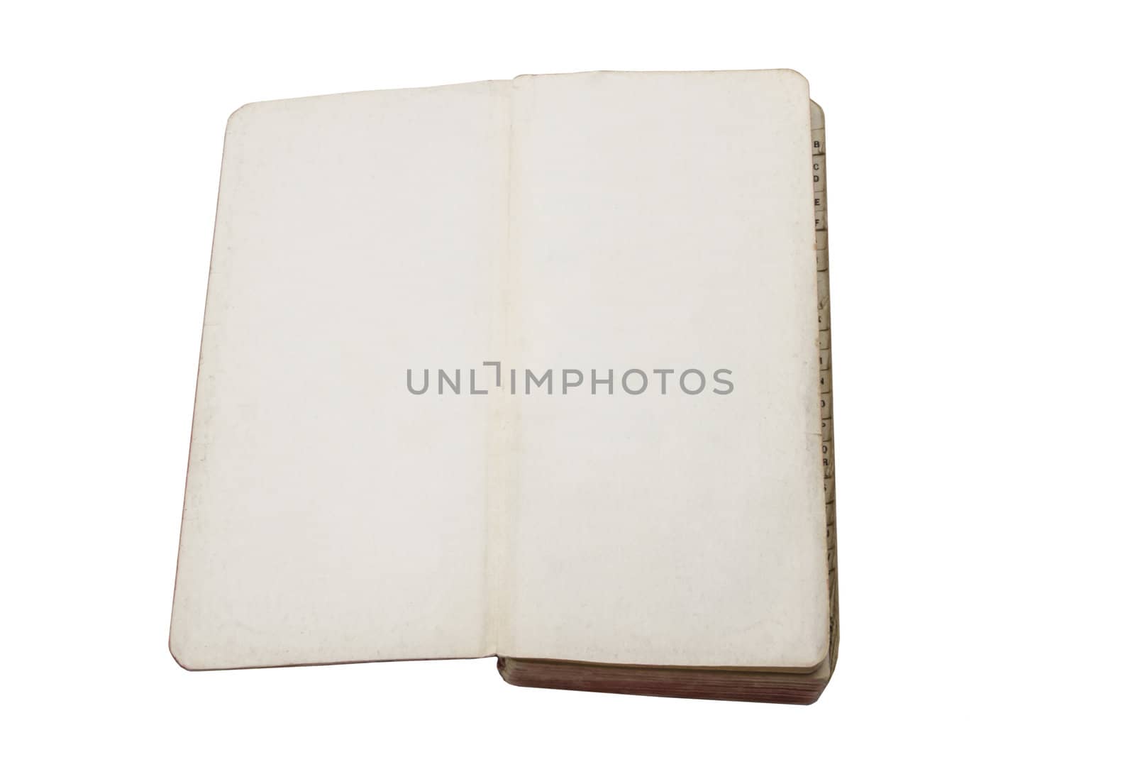 Blank old paper of an old book 