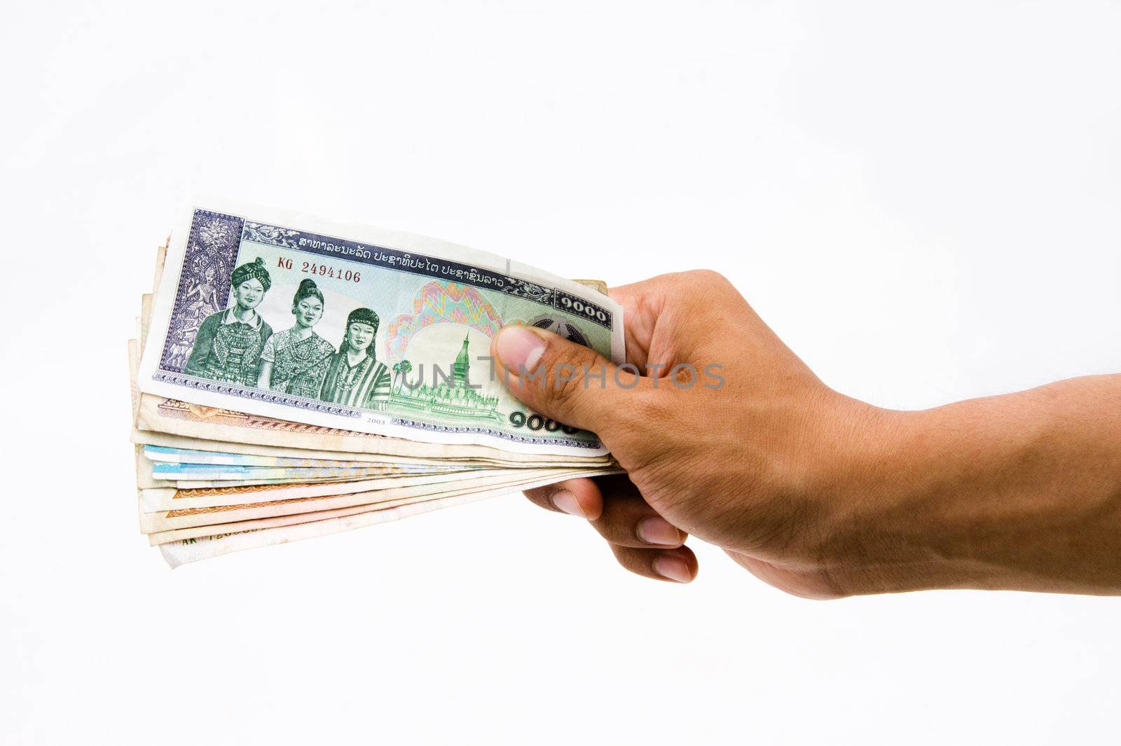 Moneys of Laos. by Noppharat_th