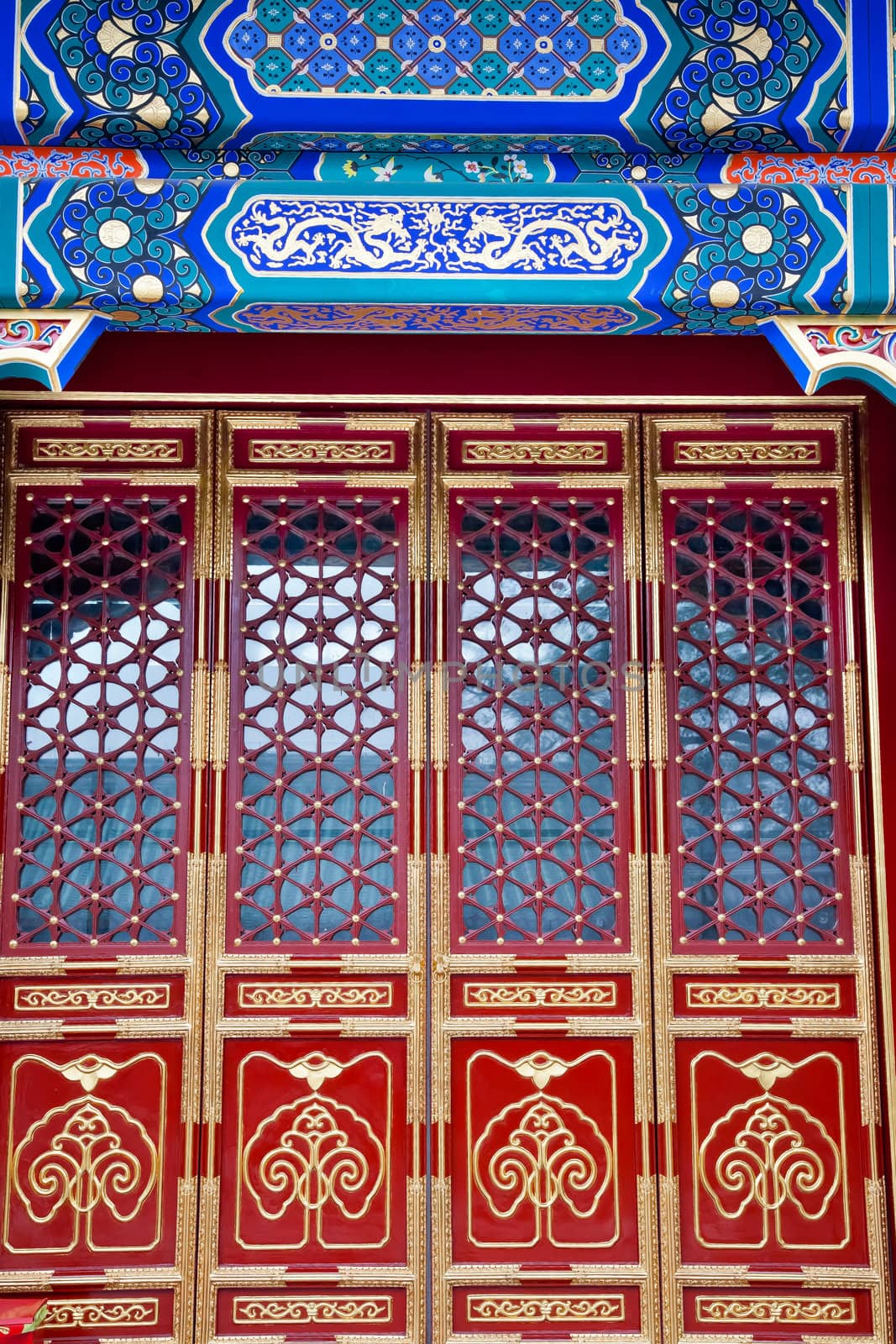 Yin Luan Din Great Hall Prince Gong's Mansion, Beijing China. Built during Emperor Qianlong Reign.