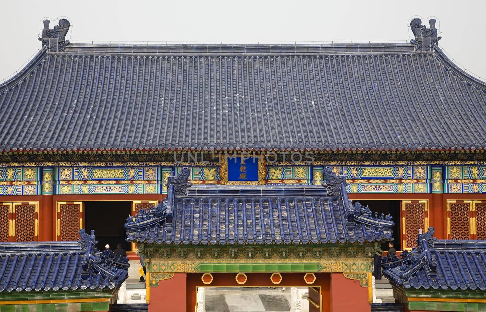 Imperial Hall Temple of Heaven Beijing China