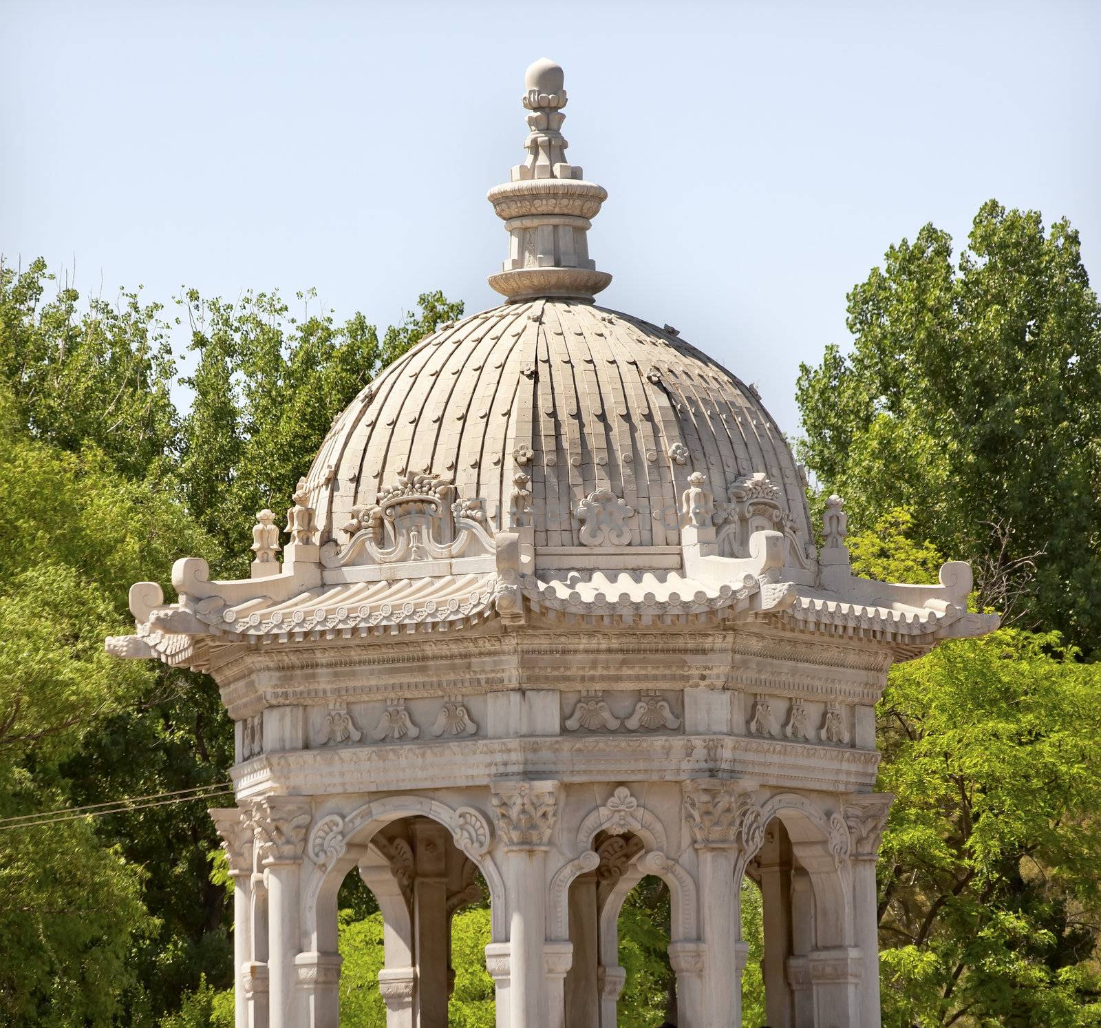 Ancient Stone Cupola Old Summer Palace Yuanming Yuan Beijing Chi by bill_perry