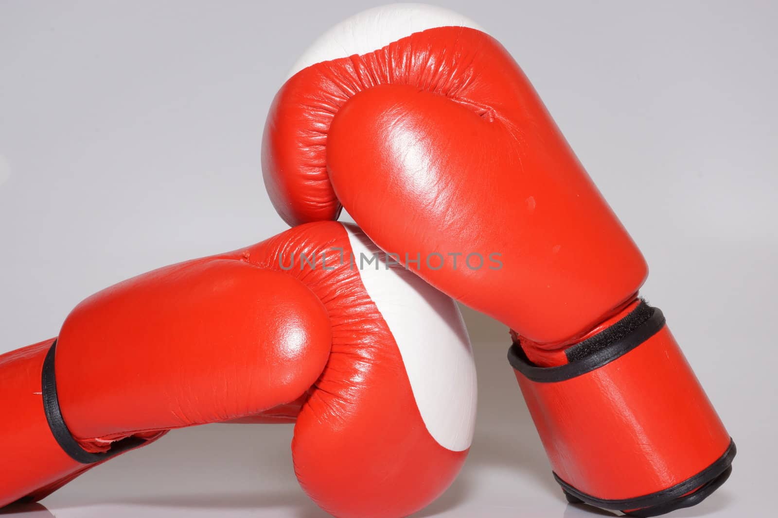 boxing gloves on a white background