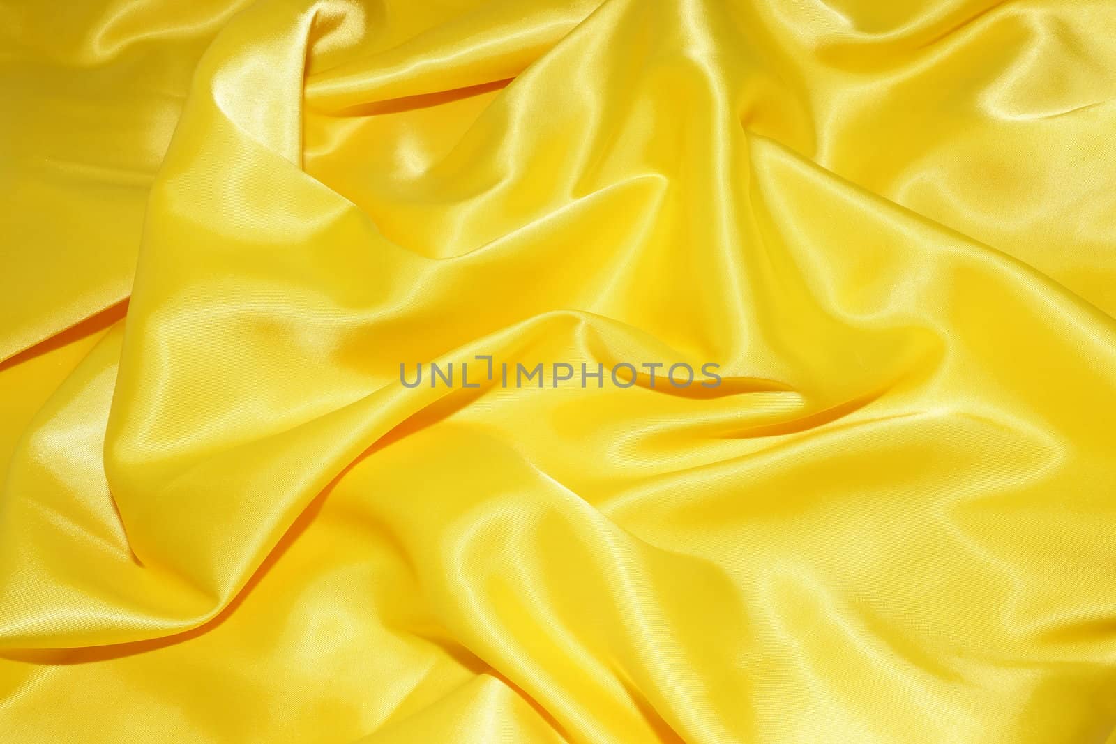 yellow silk material