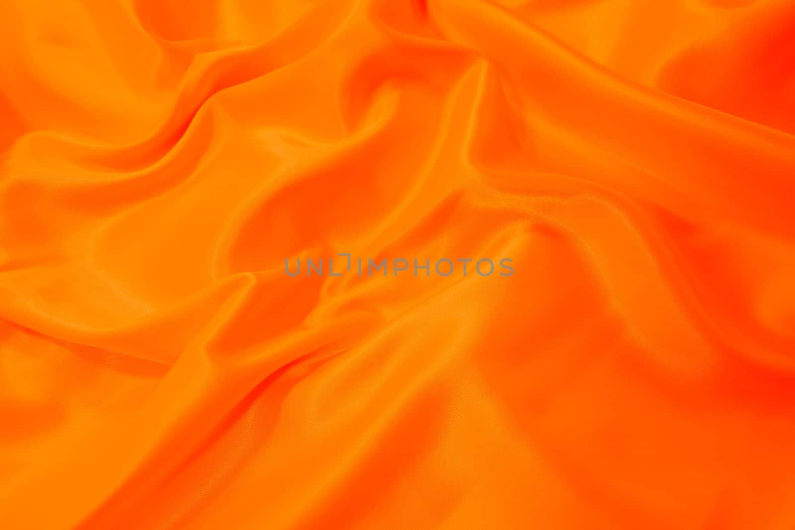 orange silk material