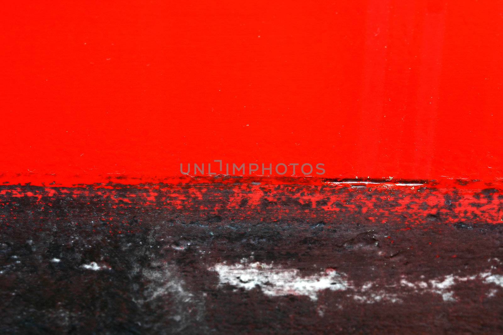 detail  of the painting on boats out of water for the winter   
