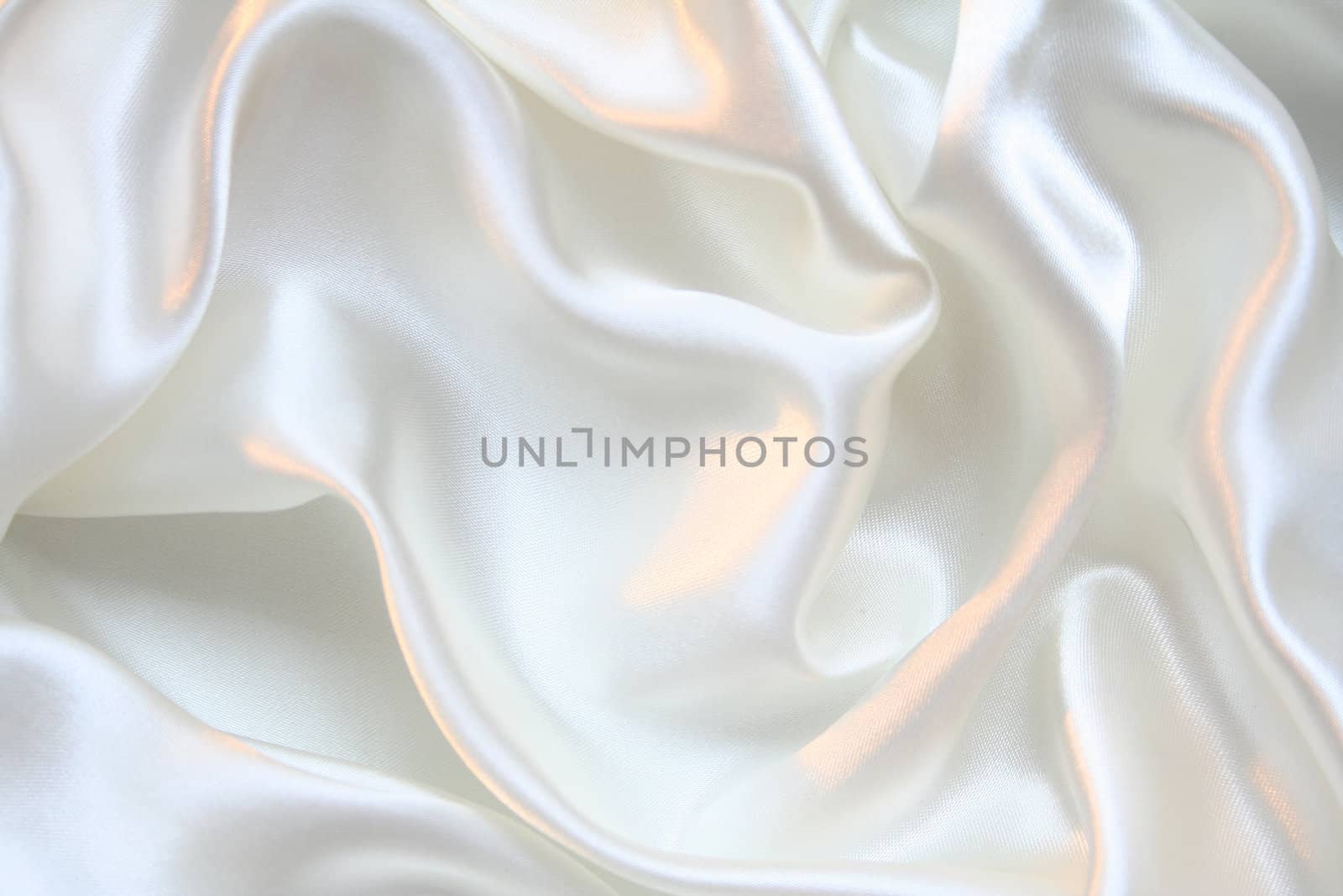 Smooth elegant white silk can use as background 