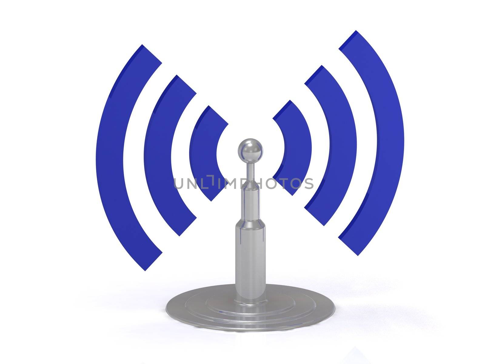 Wifi antenna icon by GreenMost