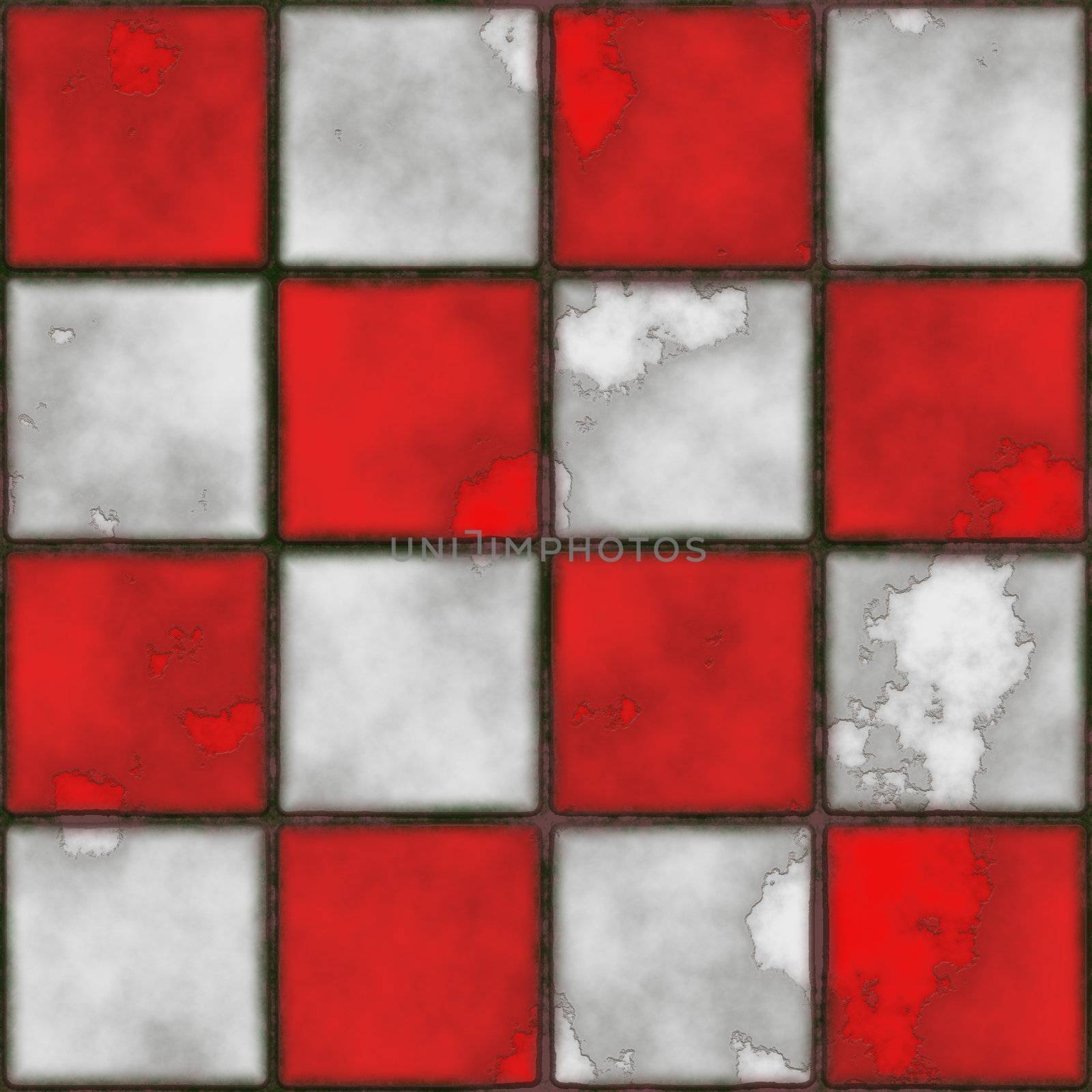 Checkboard tiles by Nanisimova
