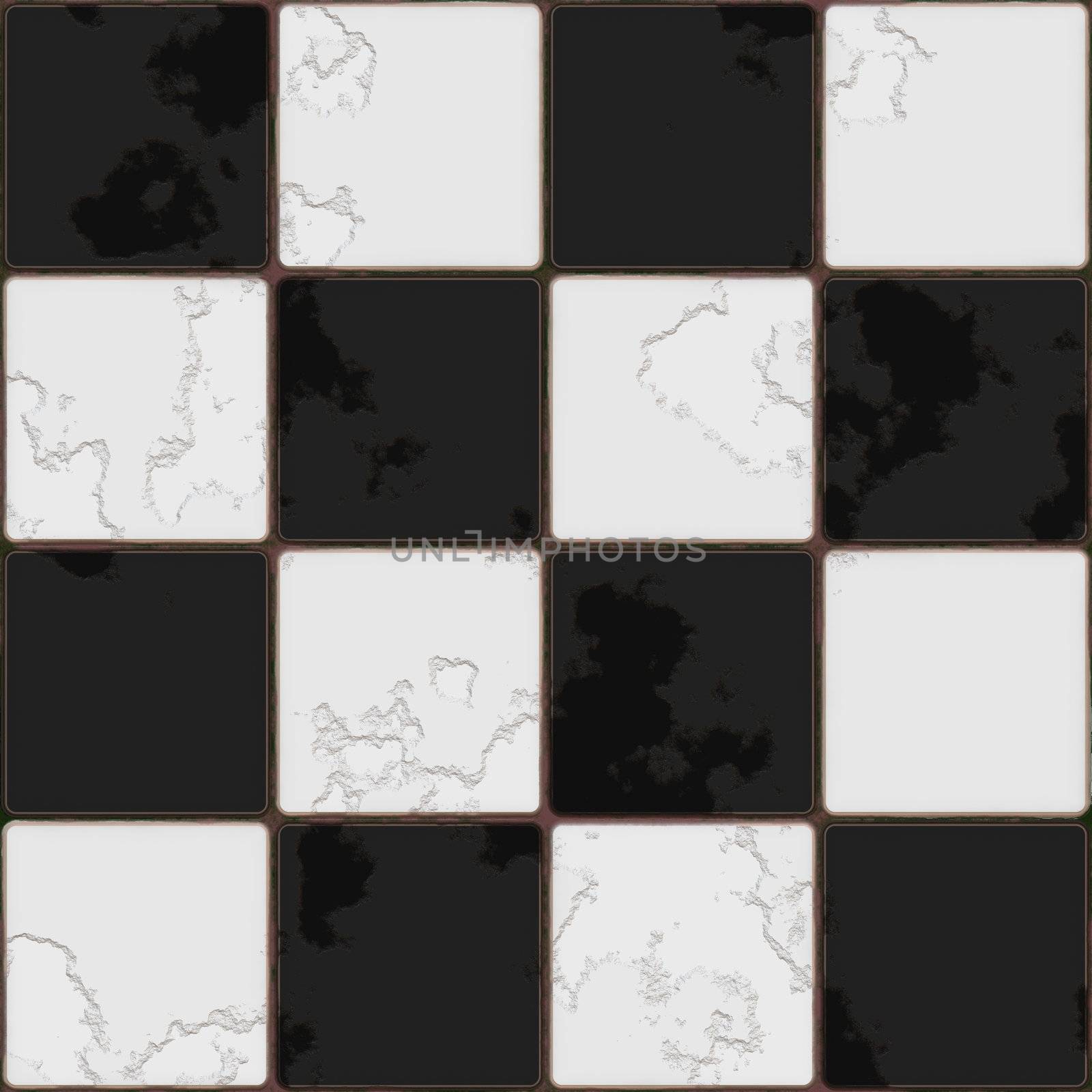 Checkboard tiles by Nanisimova