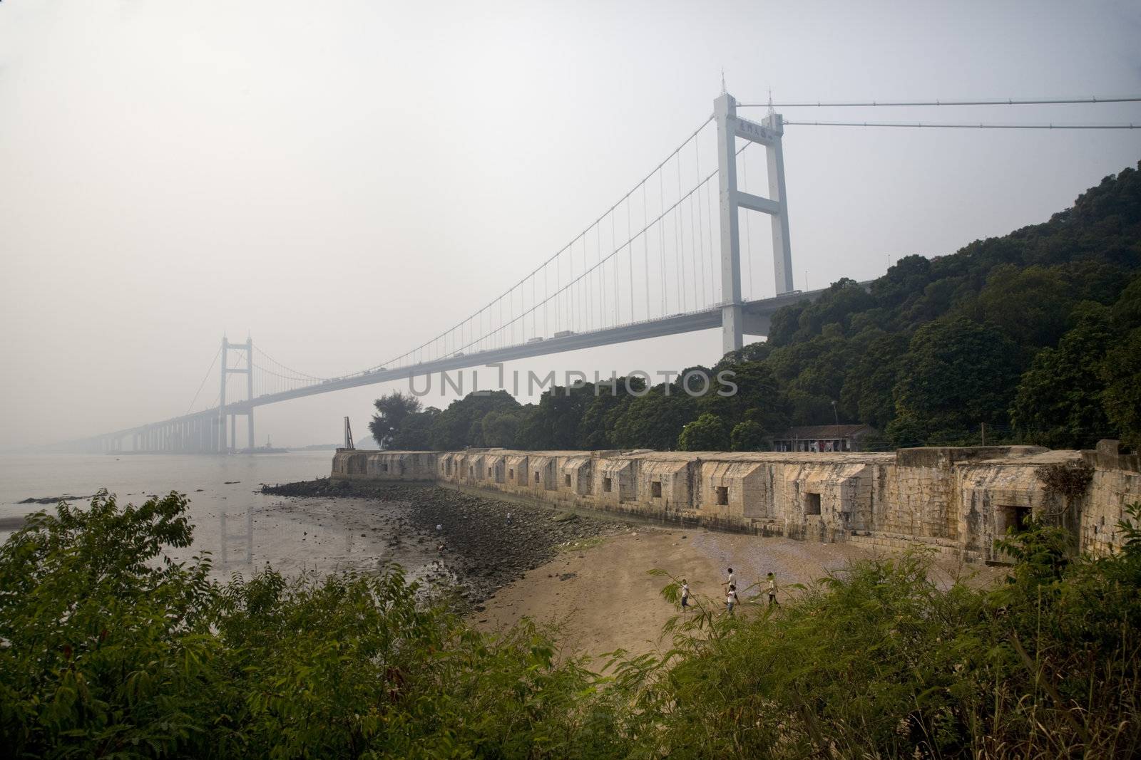 Tiger's Gate Fort Pearl River, Guangdong Province, China This is the fort where the Opium War started.