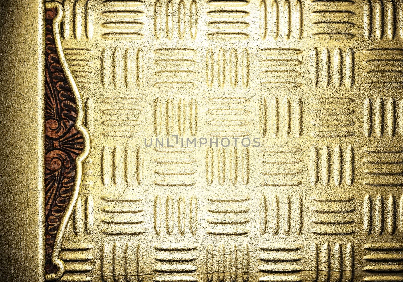 golden background made in 3D