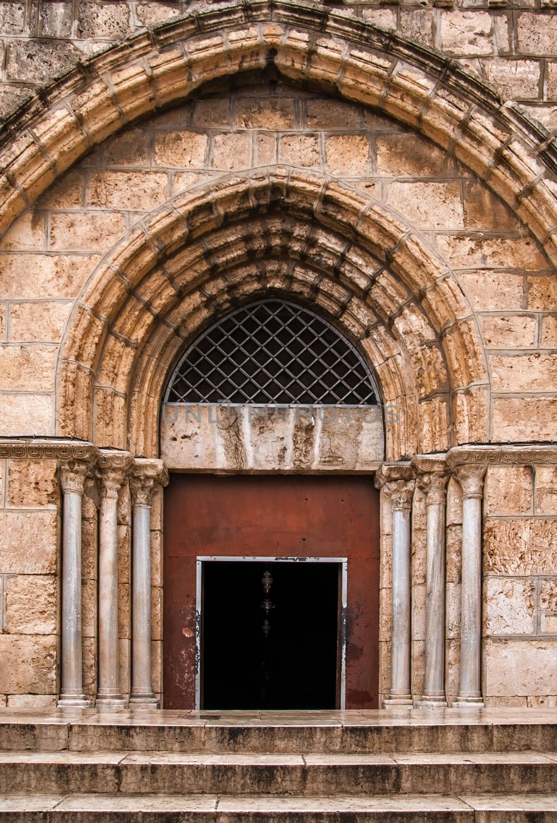 Jerusalem-Church of the Tomb of the Virgin Mary by Zhukow