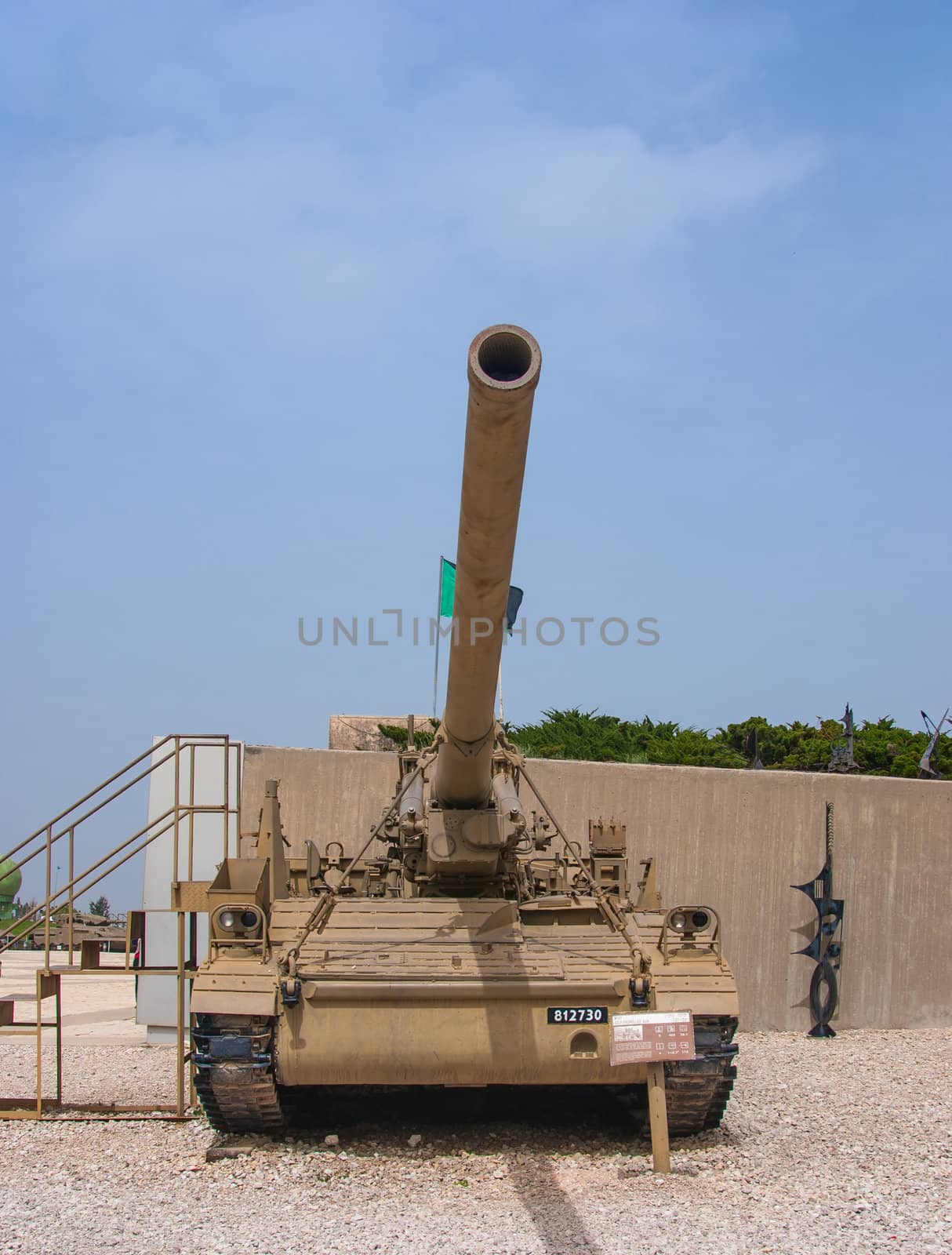 Memorial  and the Armored Corps Museum in Latrun, Israel by Zhukow