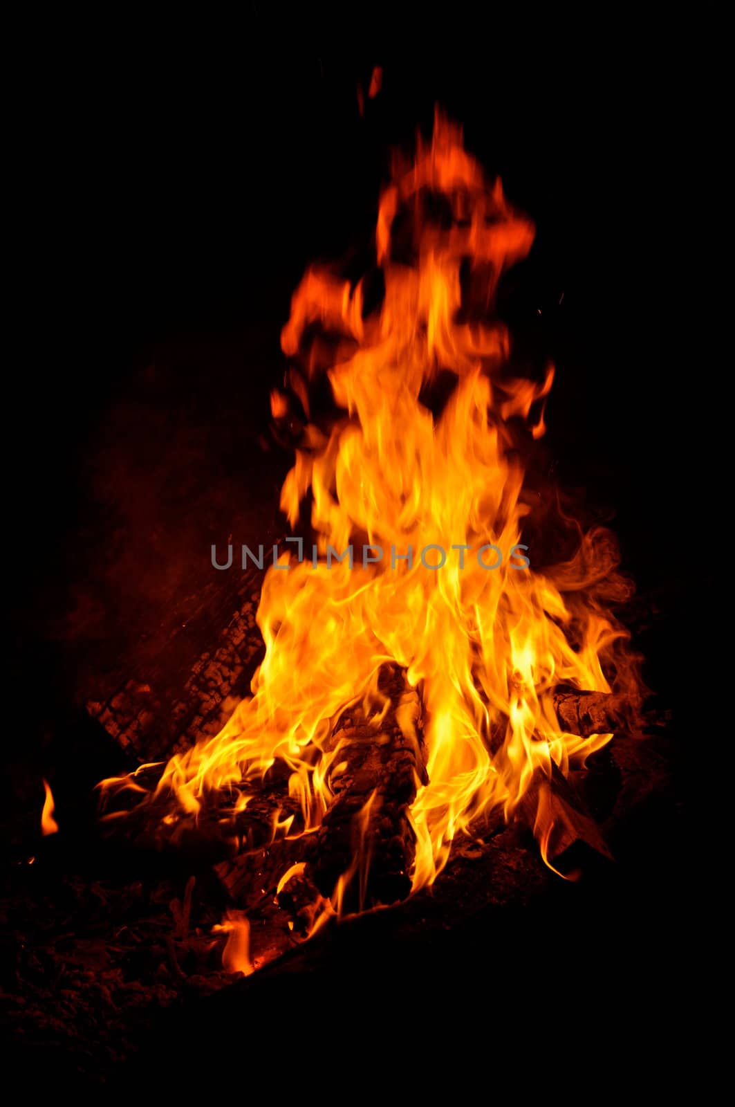 Fire Background-1-10 by RefocusPhoto