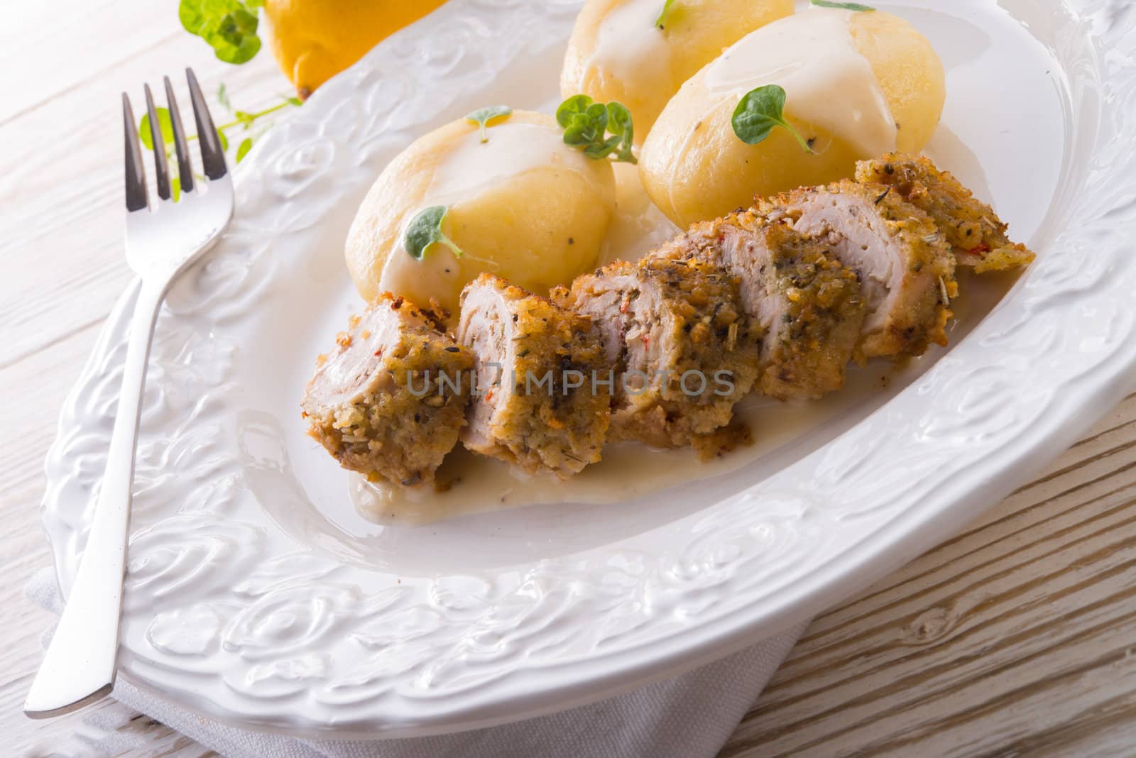 Silesian dumplings