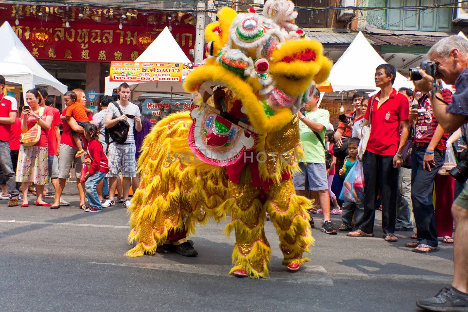 BANGKOK,Chinatown/THAILAND-February 10:Chinese New Year traditions Chinese New Year Celebrations on February 10, 2013 in BANGKOK  by nikky1972