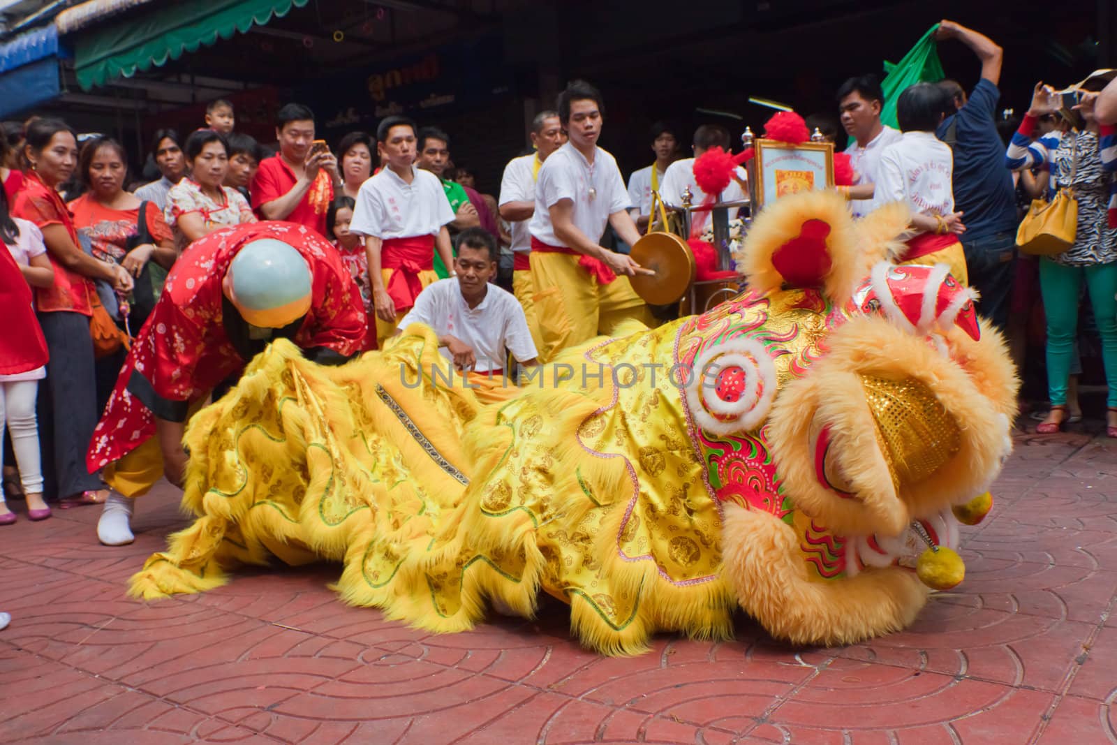 BANGKOK,Chinatown/THAILAND-February 10:Chinese New Year traditions Chinese New Year Celebrations on February 10, 2013 in BANGKOK  by nikky1972