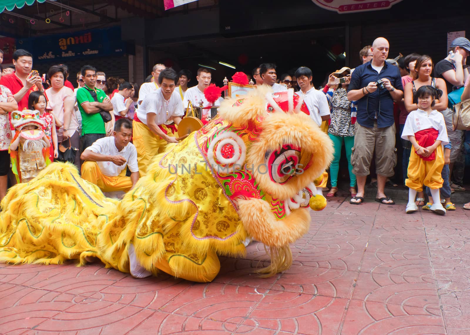 BANGKOK,Chinatown/THAILAND-February 10:Chinese New Year traditions Chinese New Year Celebrations on February 10, 2013 in BANGKOK  by nikky1972