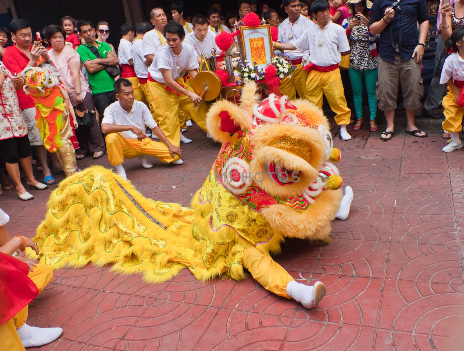 BANGKOK,Chinatown/THAILAND-February 10:Chinese New Year traditions Chinese New Year Celebrations on February 10, 2013 in BANGKOK 