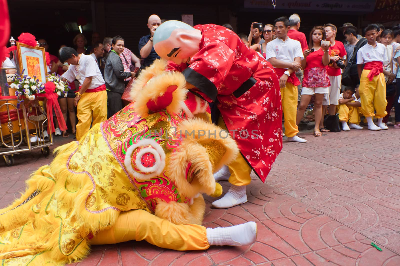 BANGKOK,Chinatown/THAILAND-February 10:Chinese New Year traditions Chinese New Year Celebrations on February 10, 2013 in BANGKOK 