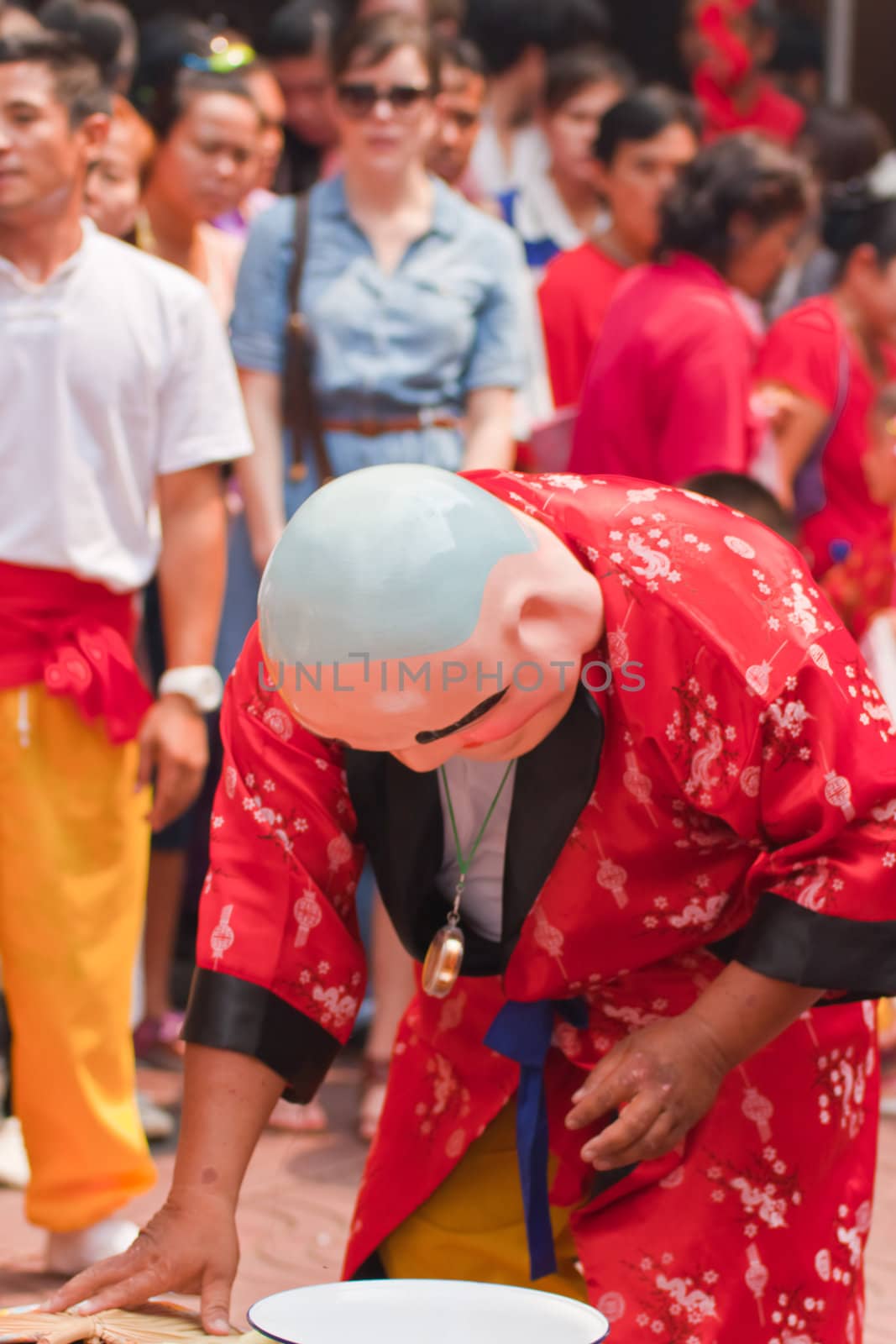 BANGKOK,Chinatown/THAILAND-February 10:Chinese New Year traditions Chinese New Year Celebrations on February 10, 2013 in BANGKOK  by nikky1972