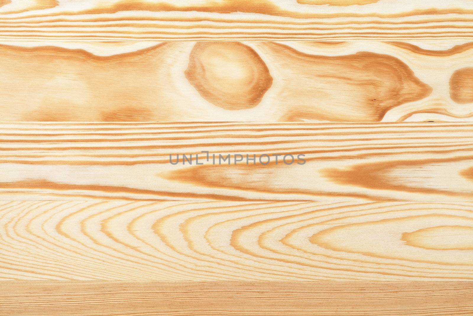 Pine wooden table background. Macro texture. Top view 
