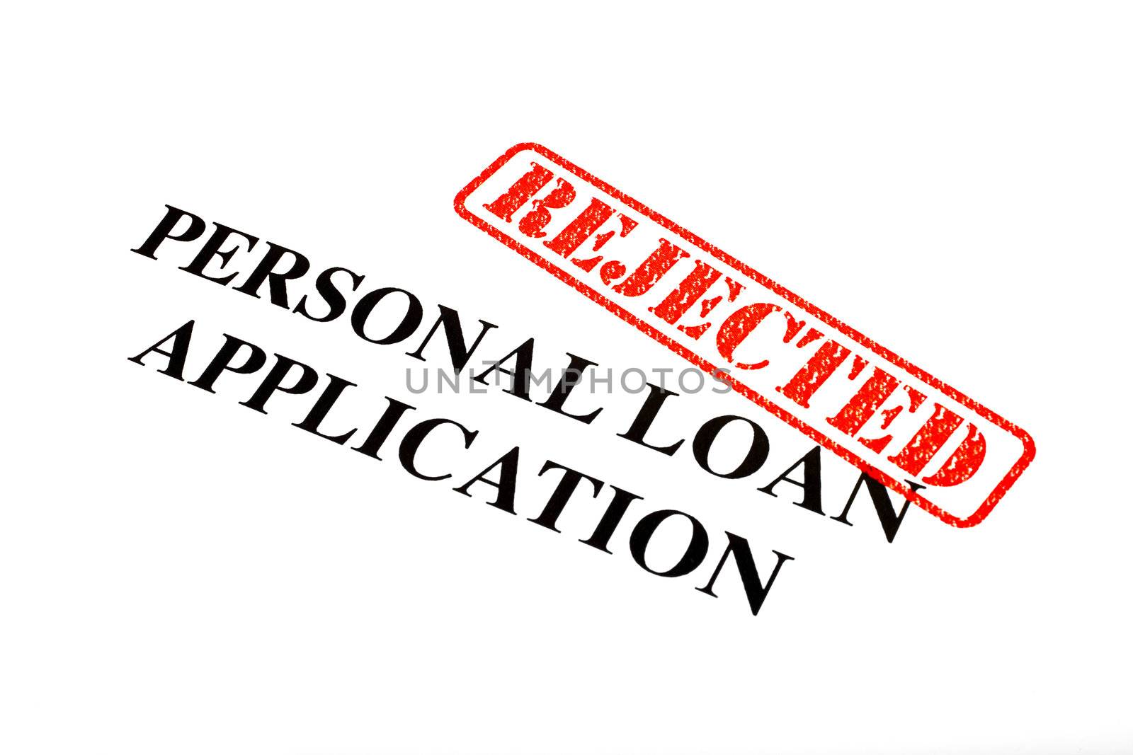 Personal Loan Application REJECTED by chrisdorney