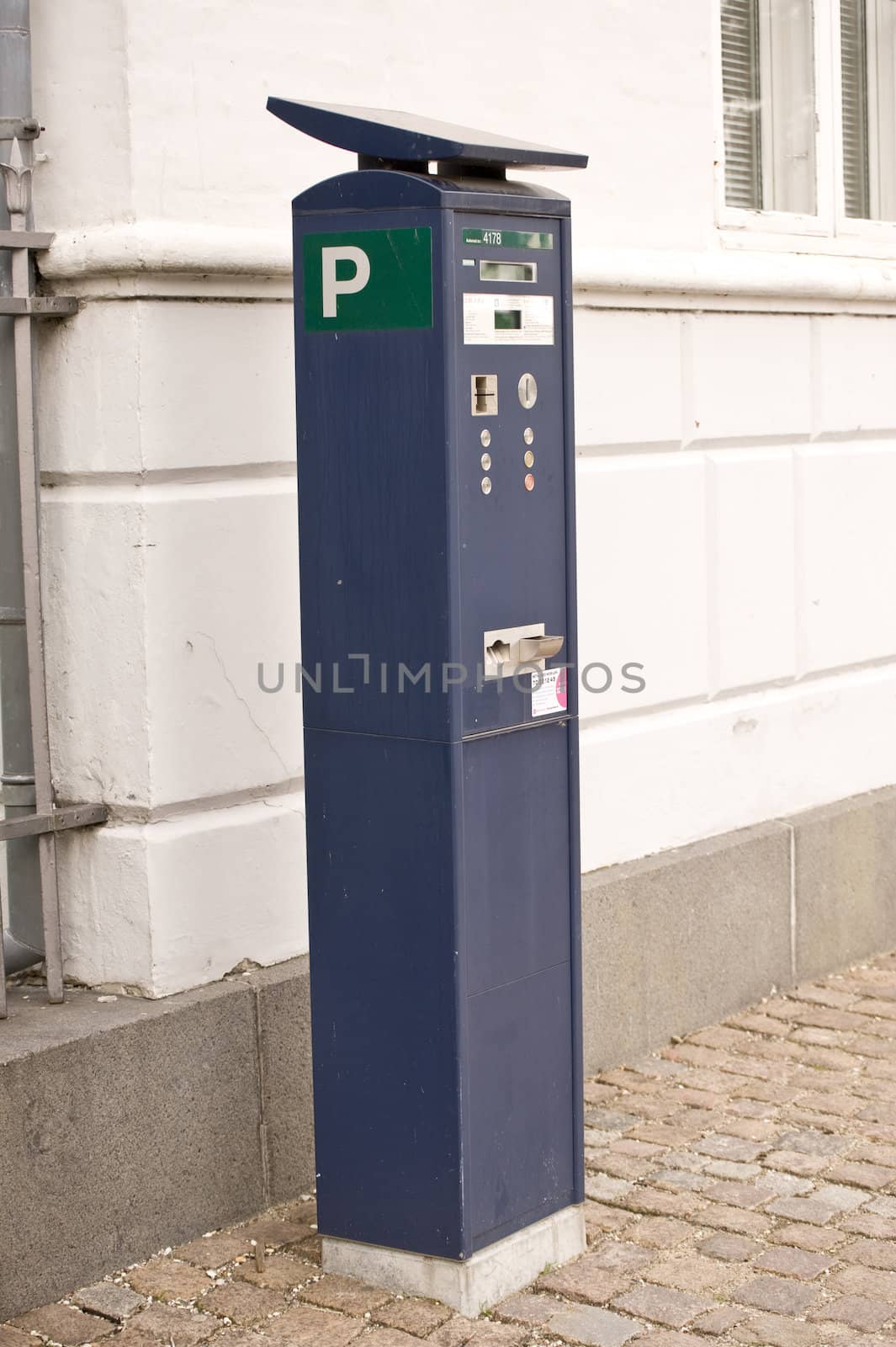 Parking machine in Copenhagen, Denmark. Taken on June 2012.