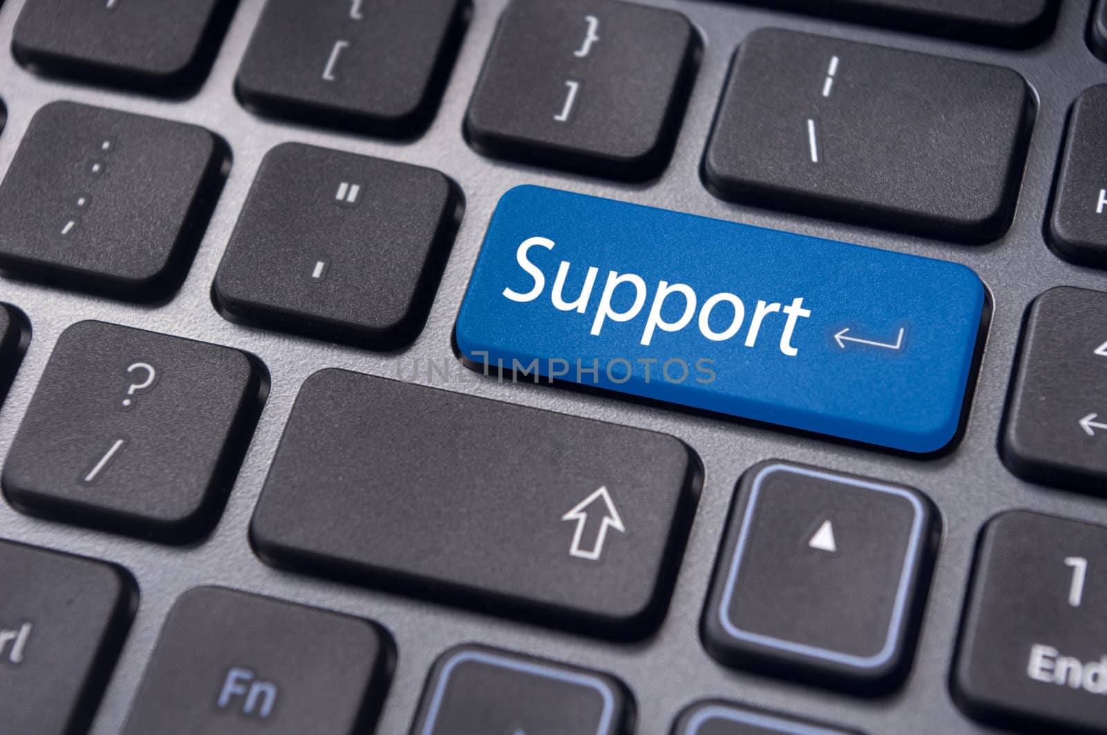 message on keyboard enter key, for online support concepts.