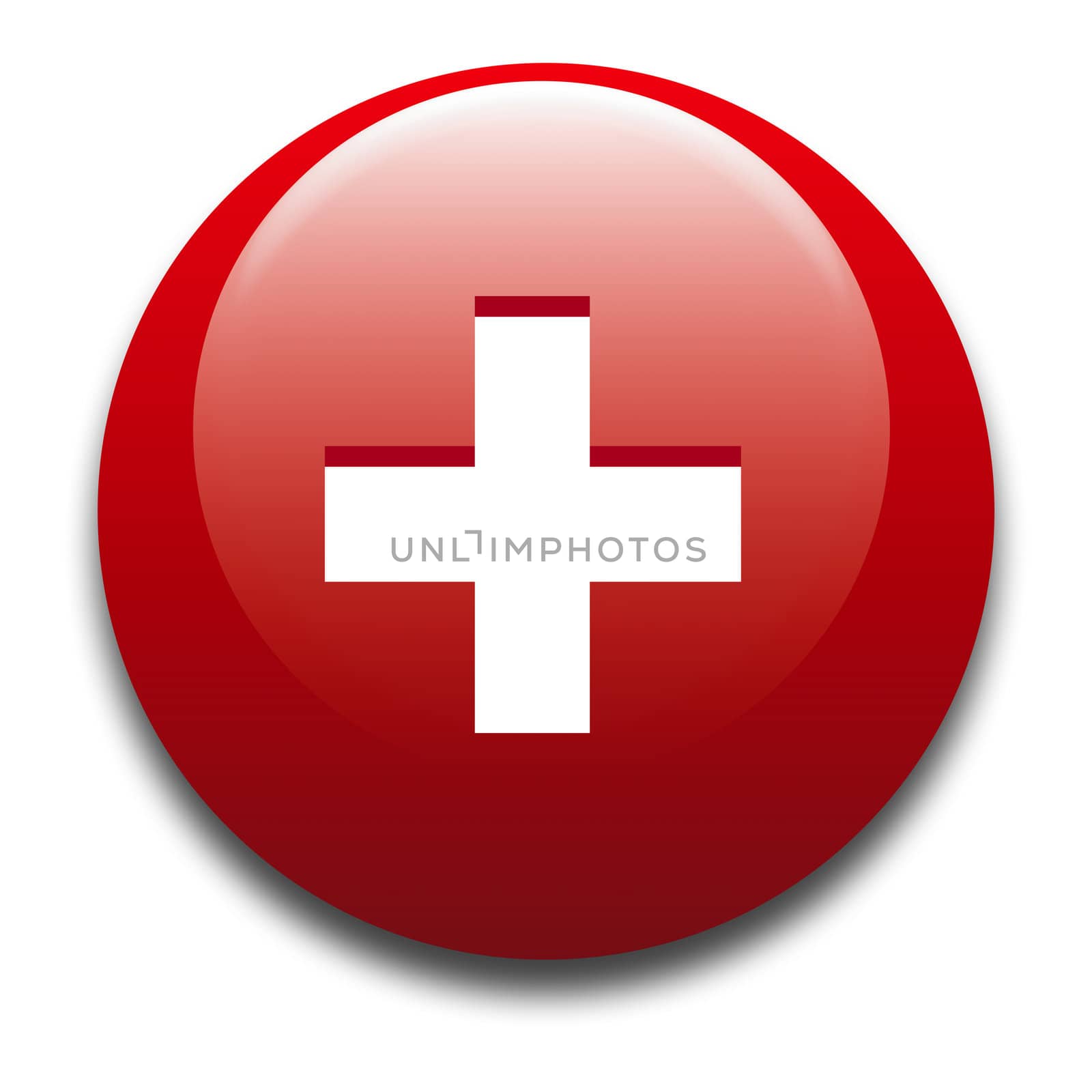 Badge - Swiss flag by lifeinapixel