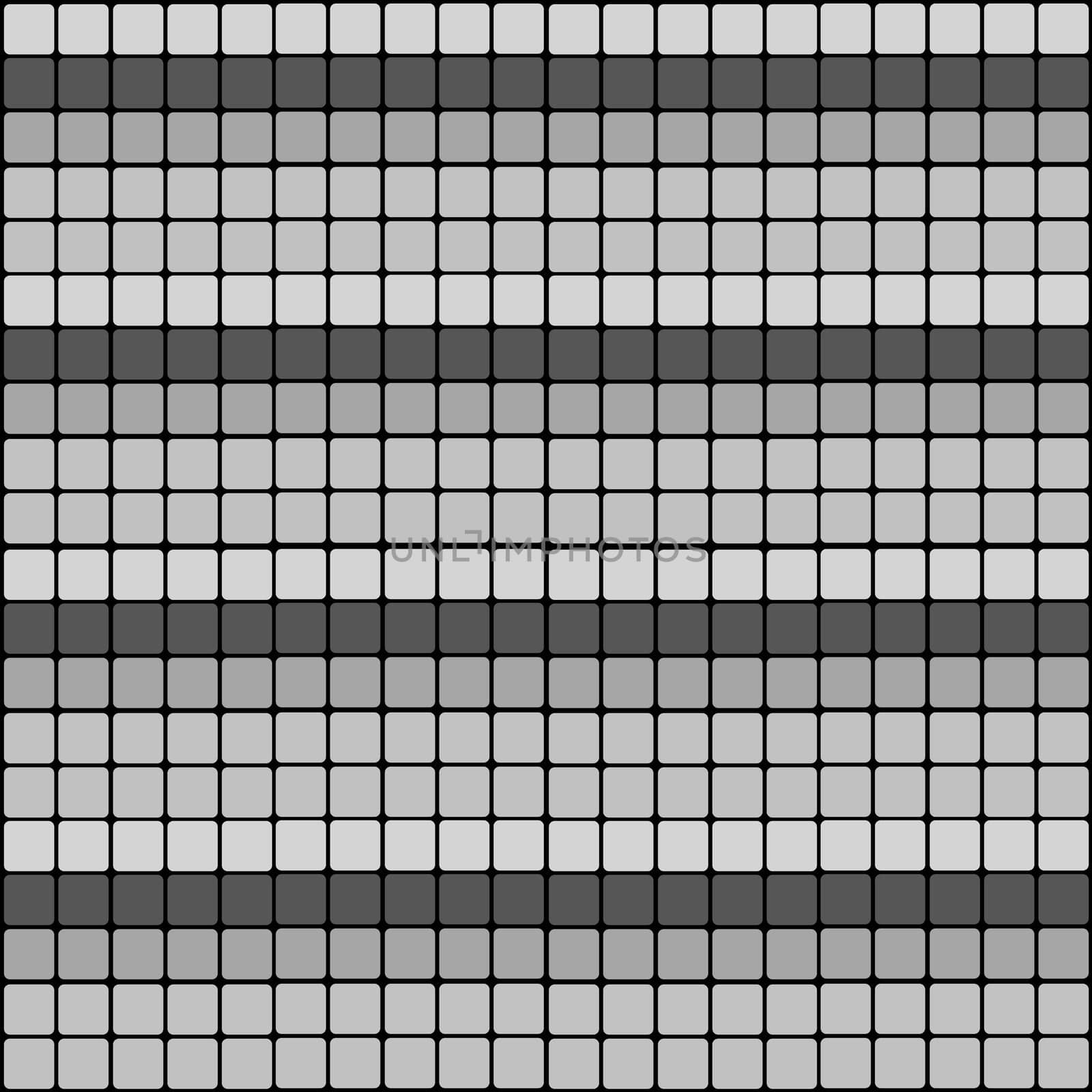 Illustration abstract squares isolated against a white background