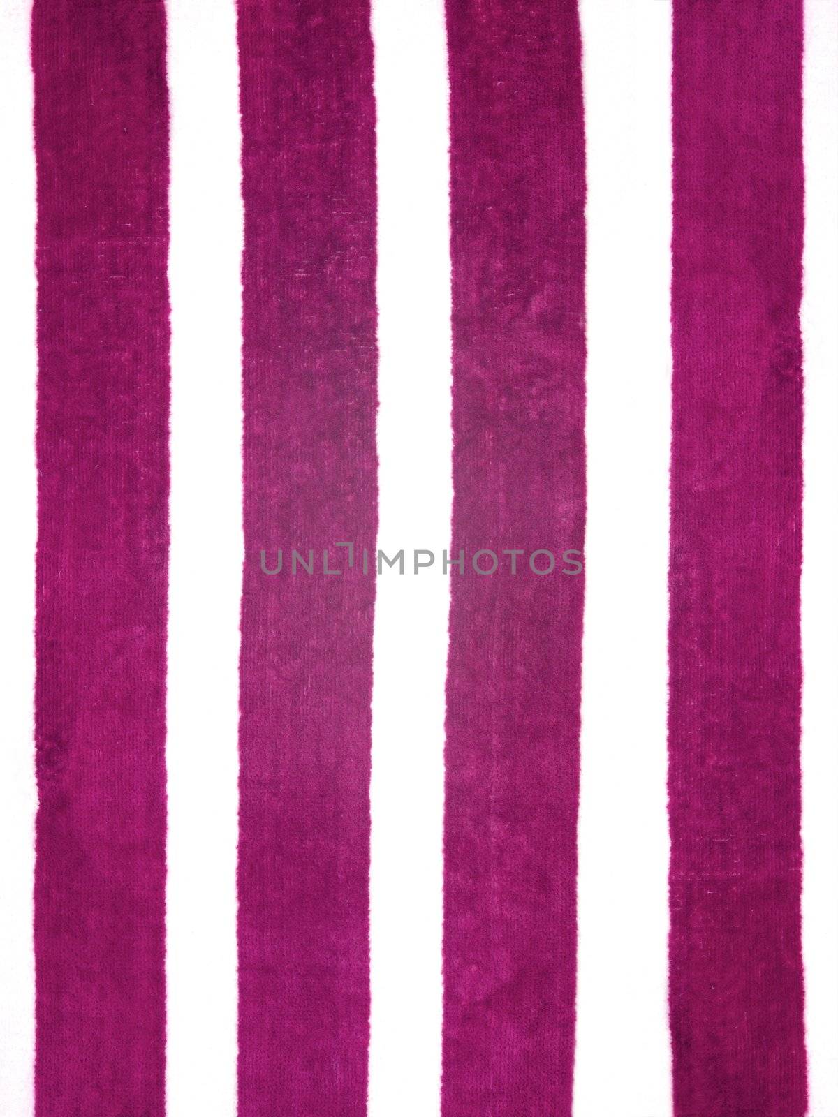 A beach towel isolated against a white background