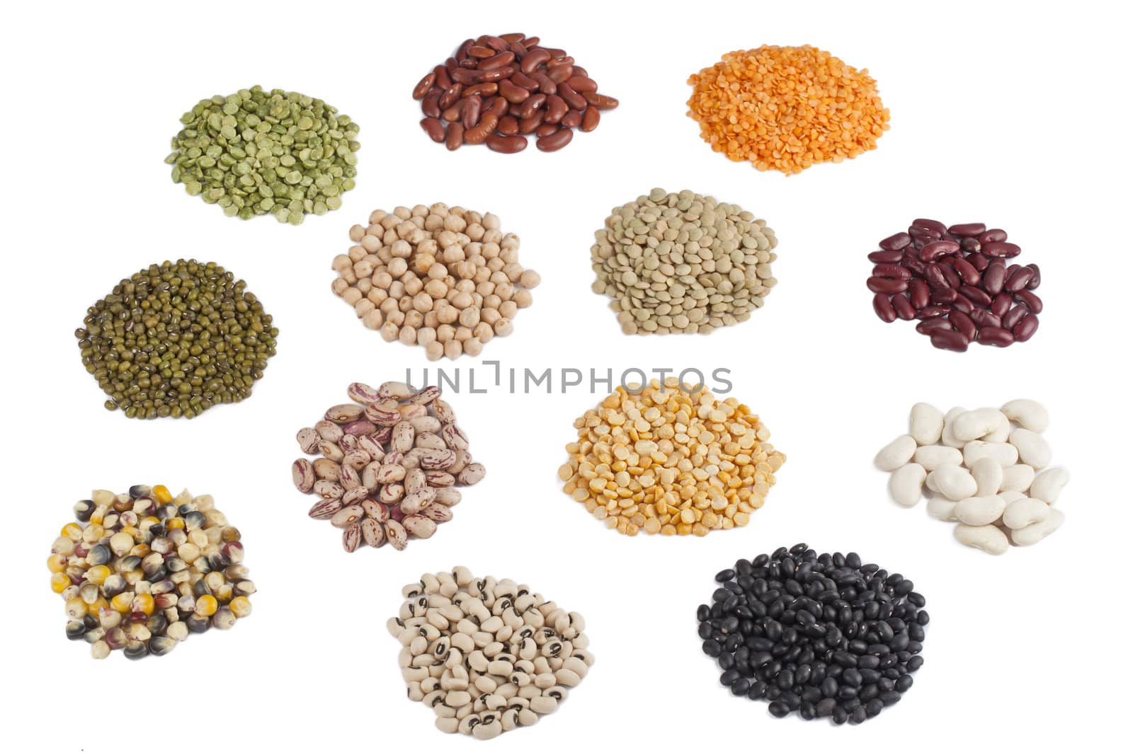 variety of beans and pulses by kozzi