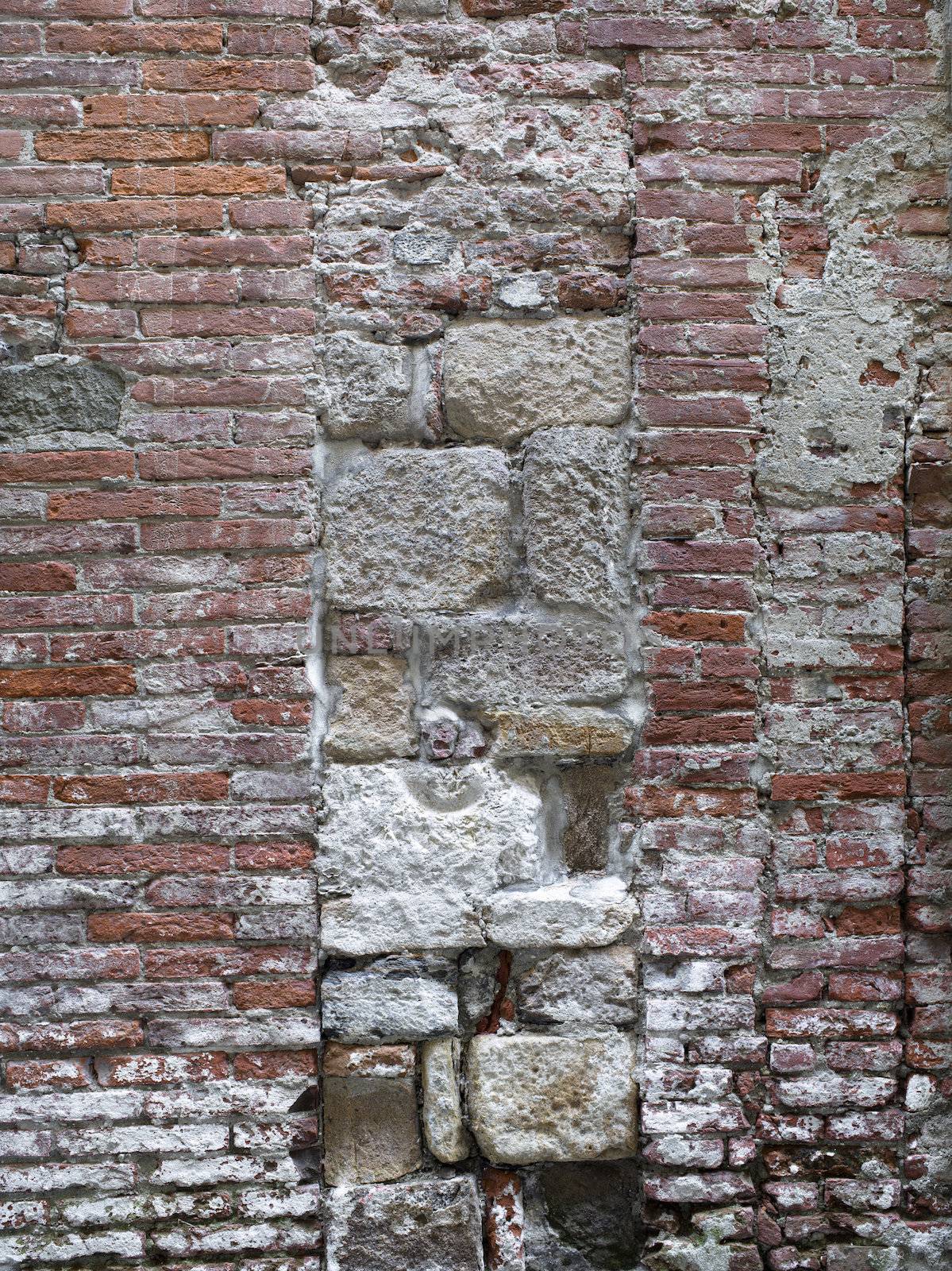 weathered tuscan wall by kozzi