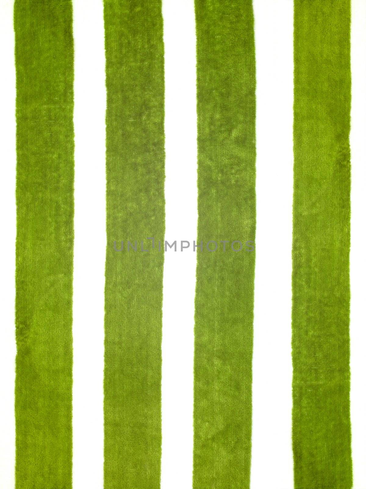 A beach towel isolated against a white background