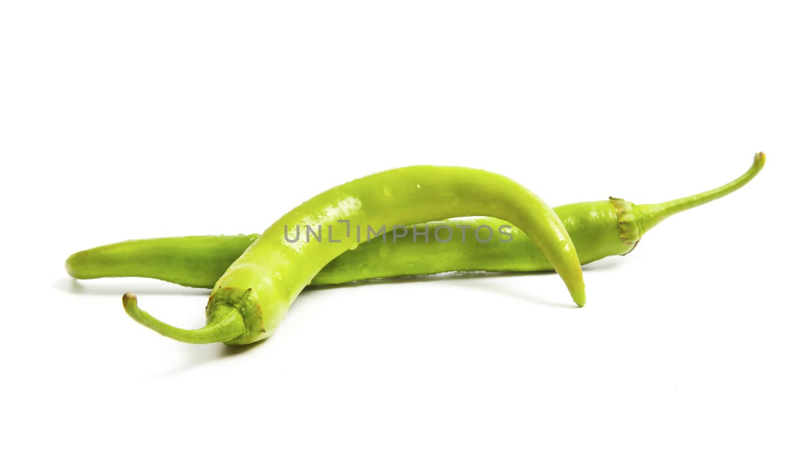 Only green chili pepper composition by RawGroup