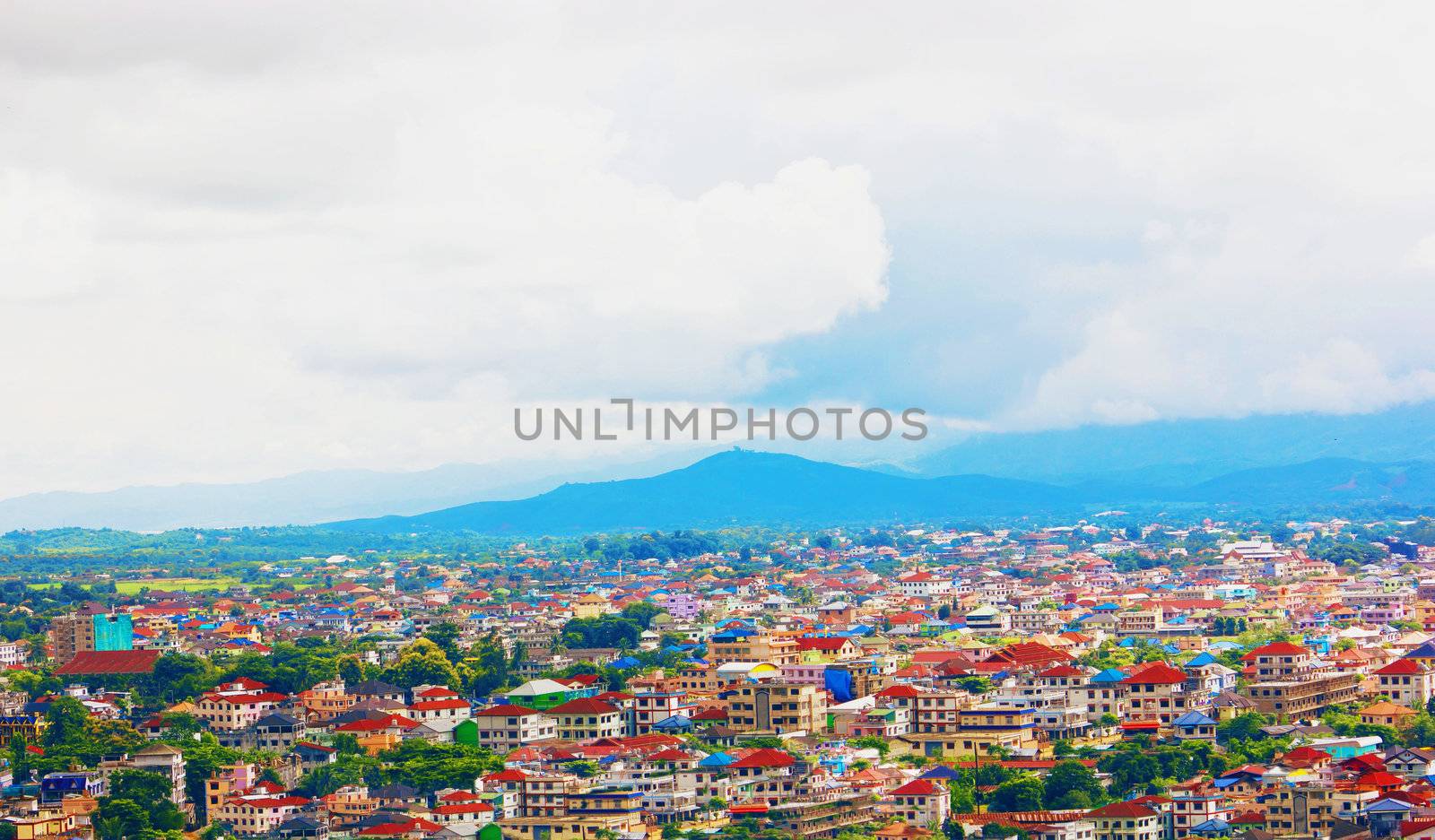 Myanmar in view of the high by sutipp11